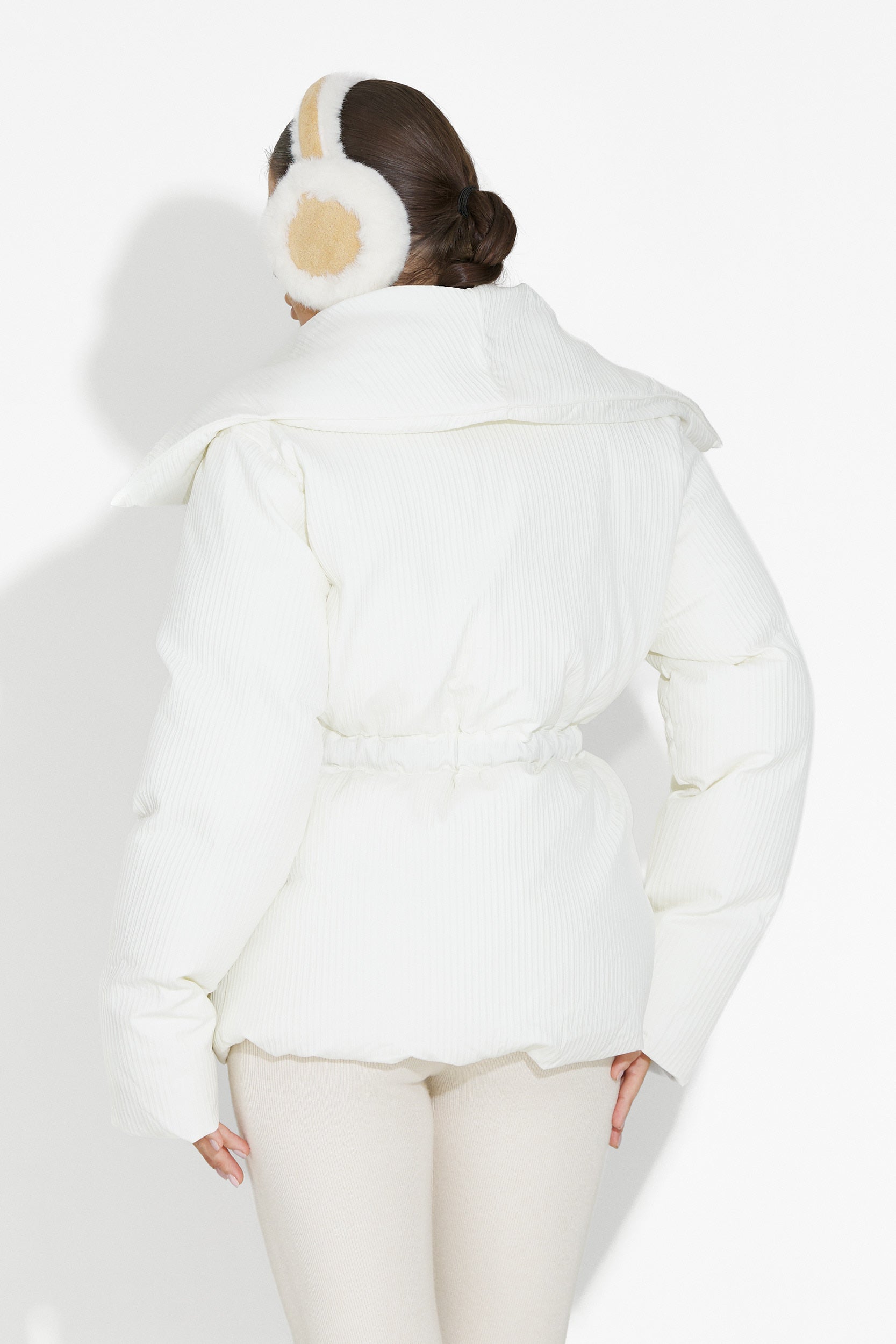 Ежедневна дамска бяла яке Eonica Bogas