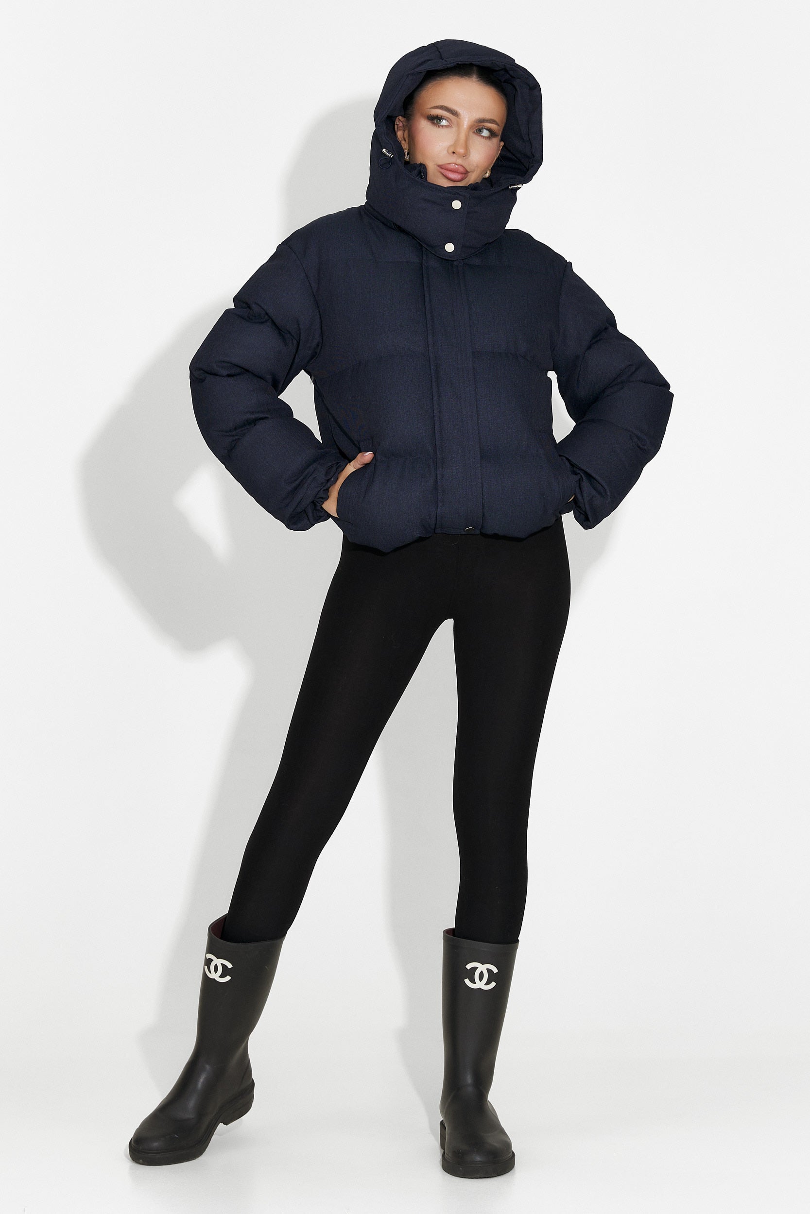 Дамско спортно яке в тъмносиньо Luisana Bogas