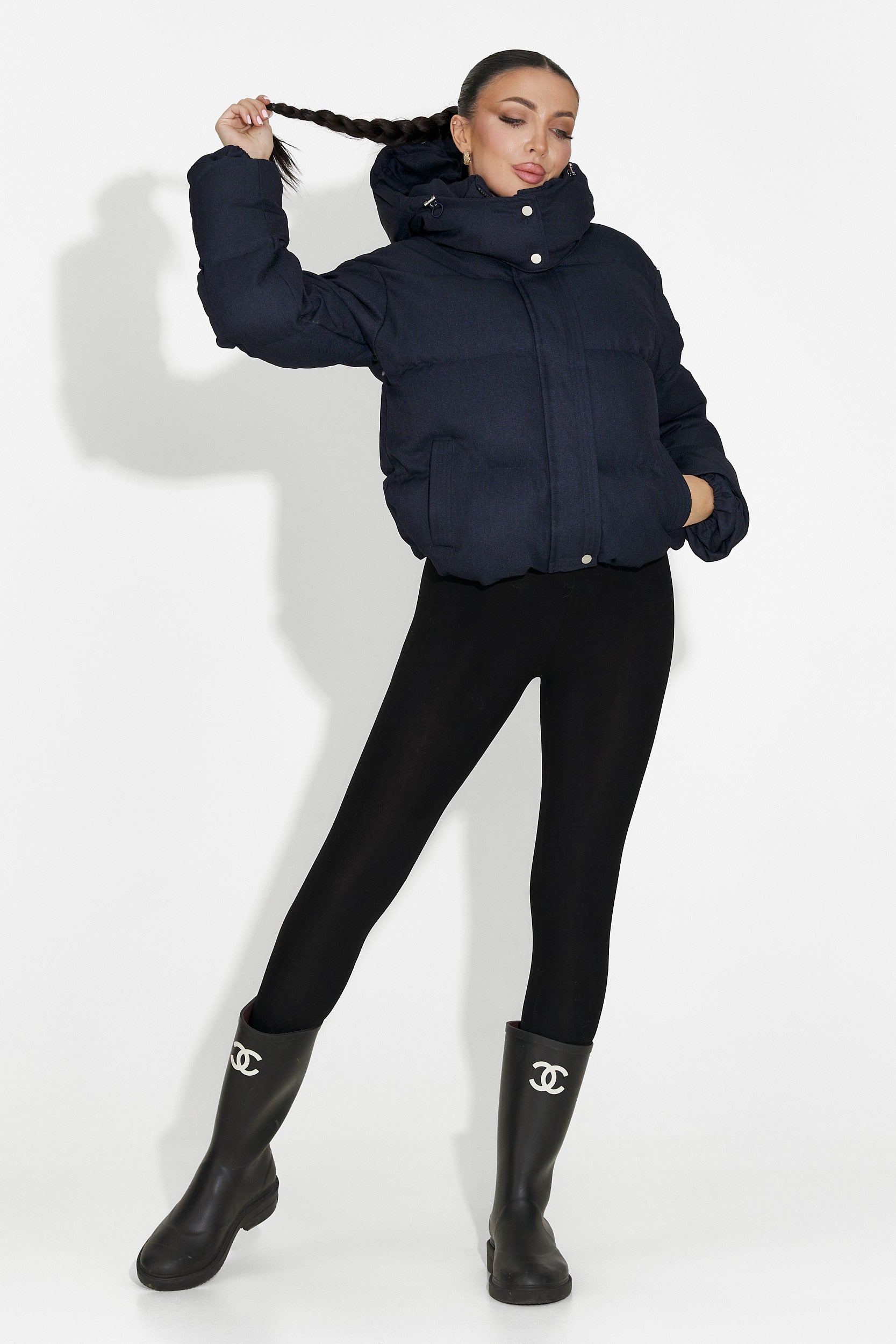 Дамско спортно яке в тъмносиньо Luisana Bogas