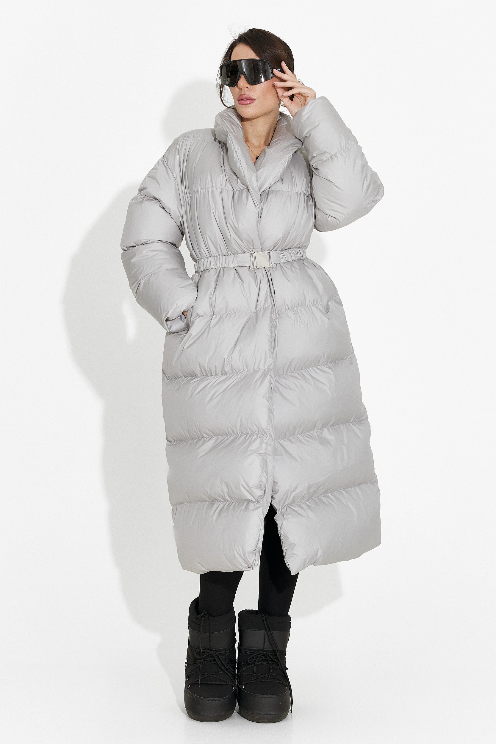 Сива дамска ежедневна яке Kisalia Bogas