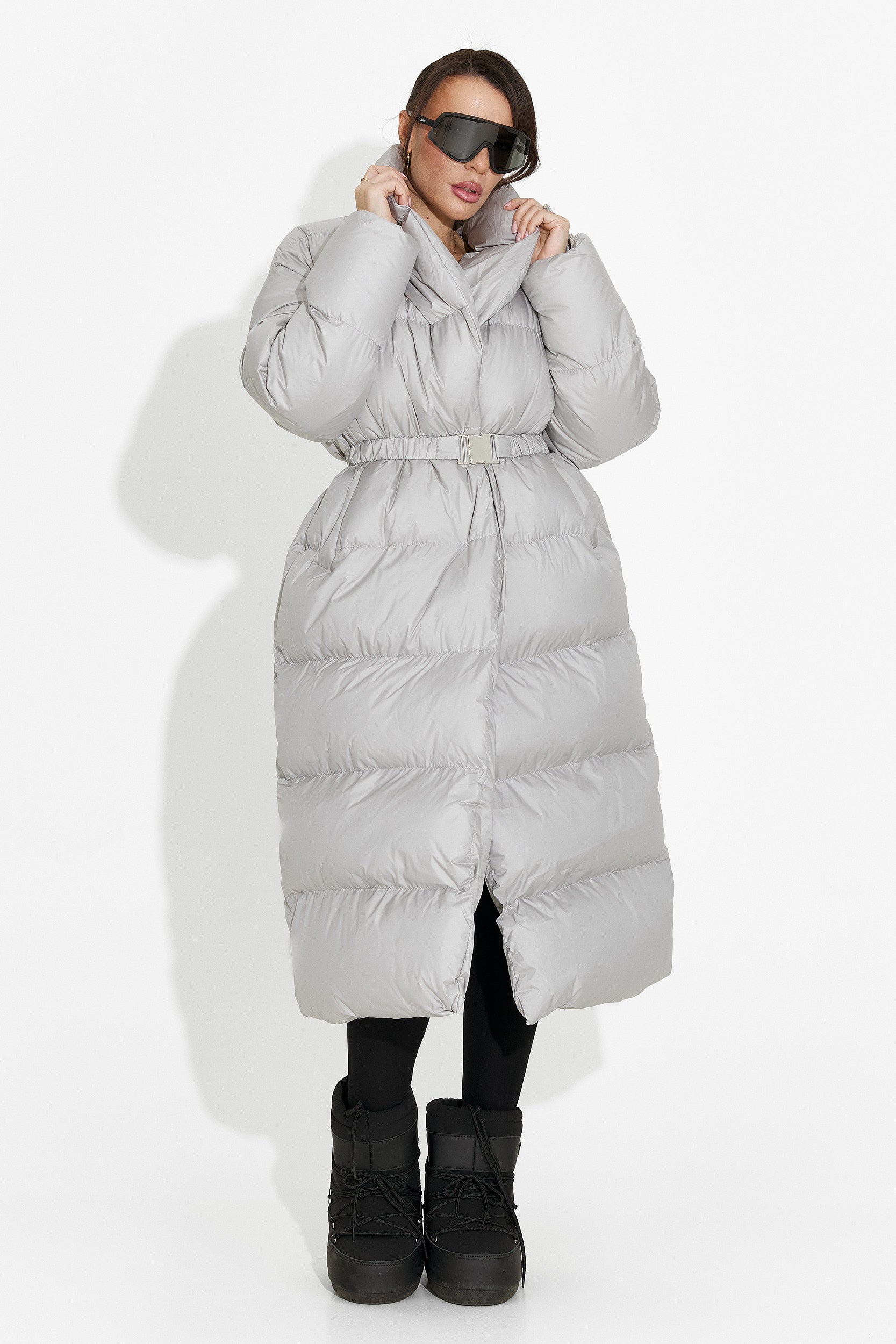 Сива дамска ежедневна яке Kisalia Bogas