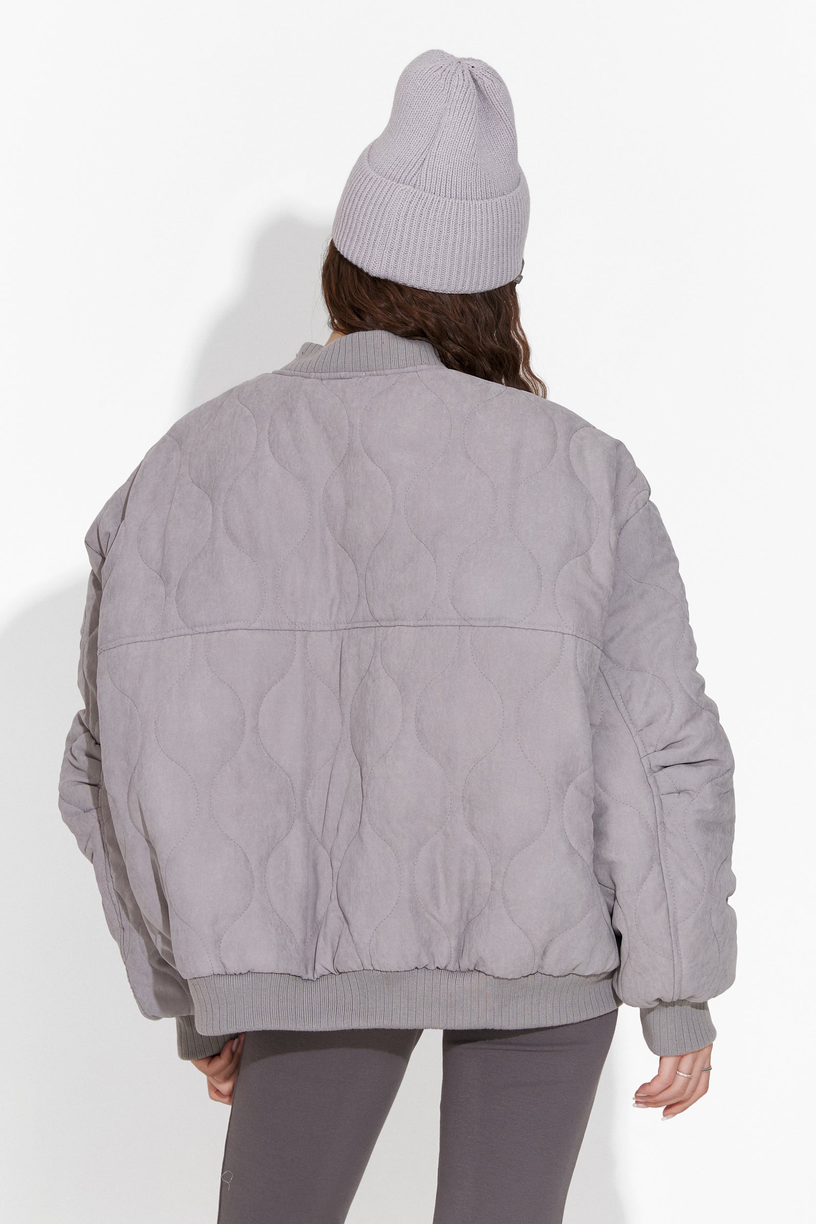 Дамско кежуал сиво яке Winfrey Bogas