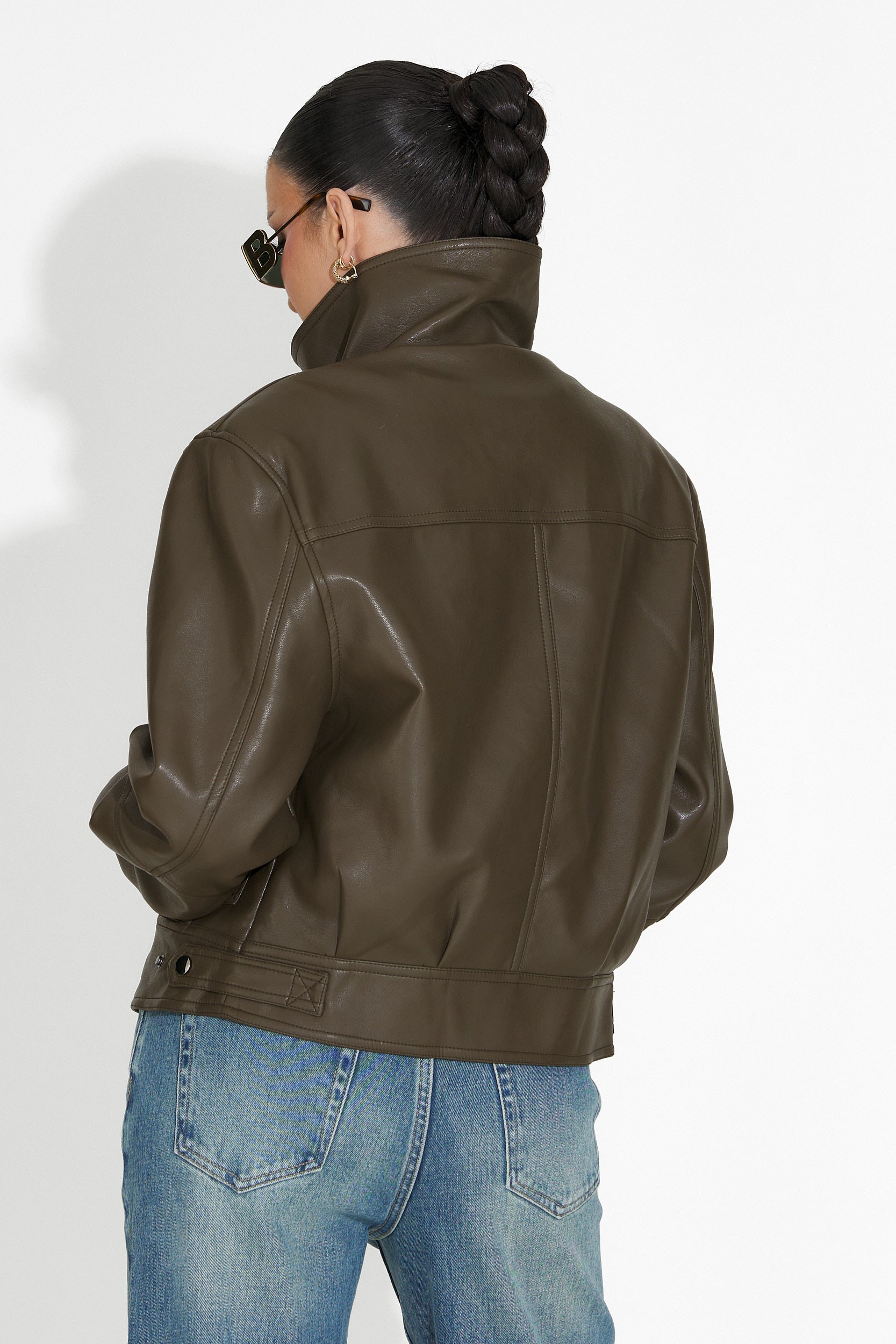 Каки дамско спортно яке Giselia Bogas