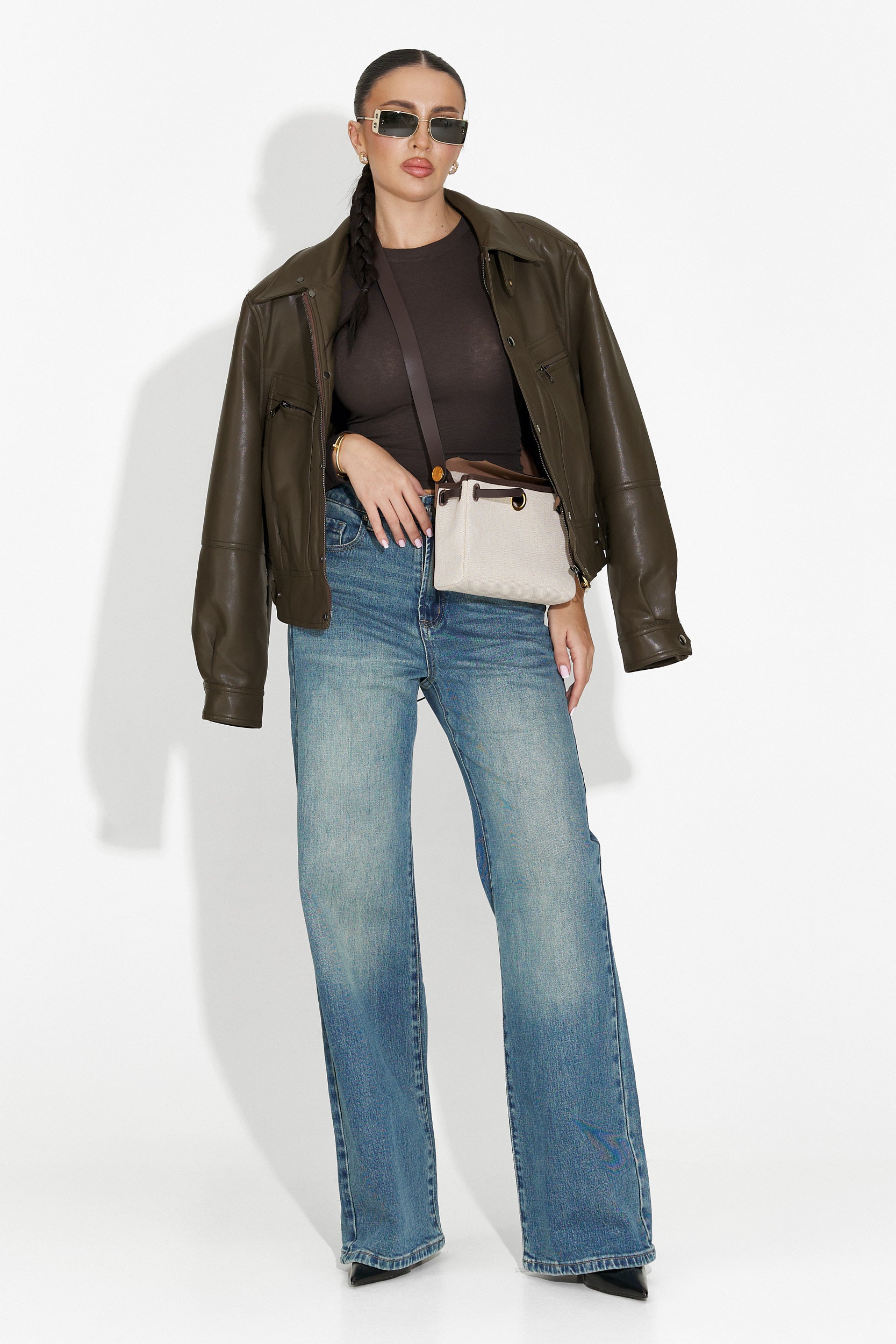 Каки дамско спортно яке Giselia Bogas