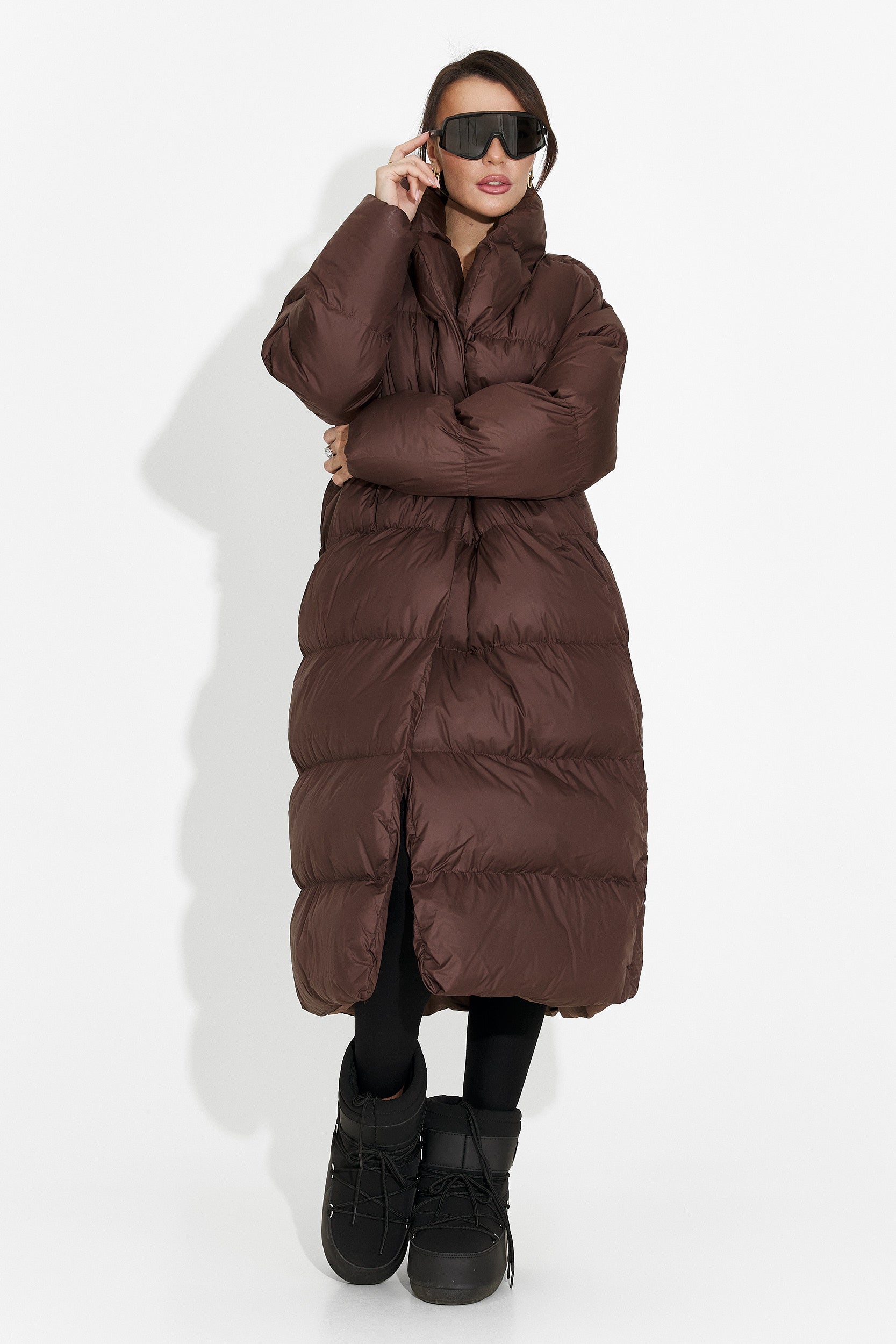 Кафяво дамско ежедневно яке Kisalia Bogas