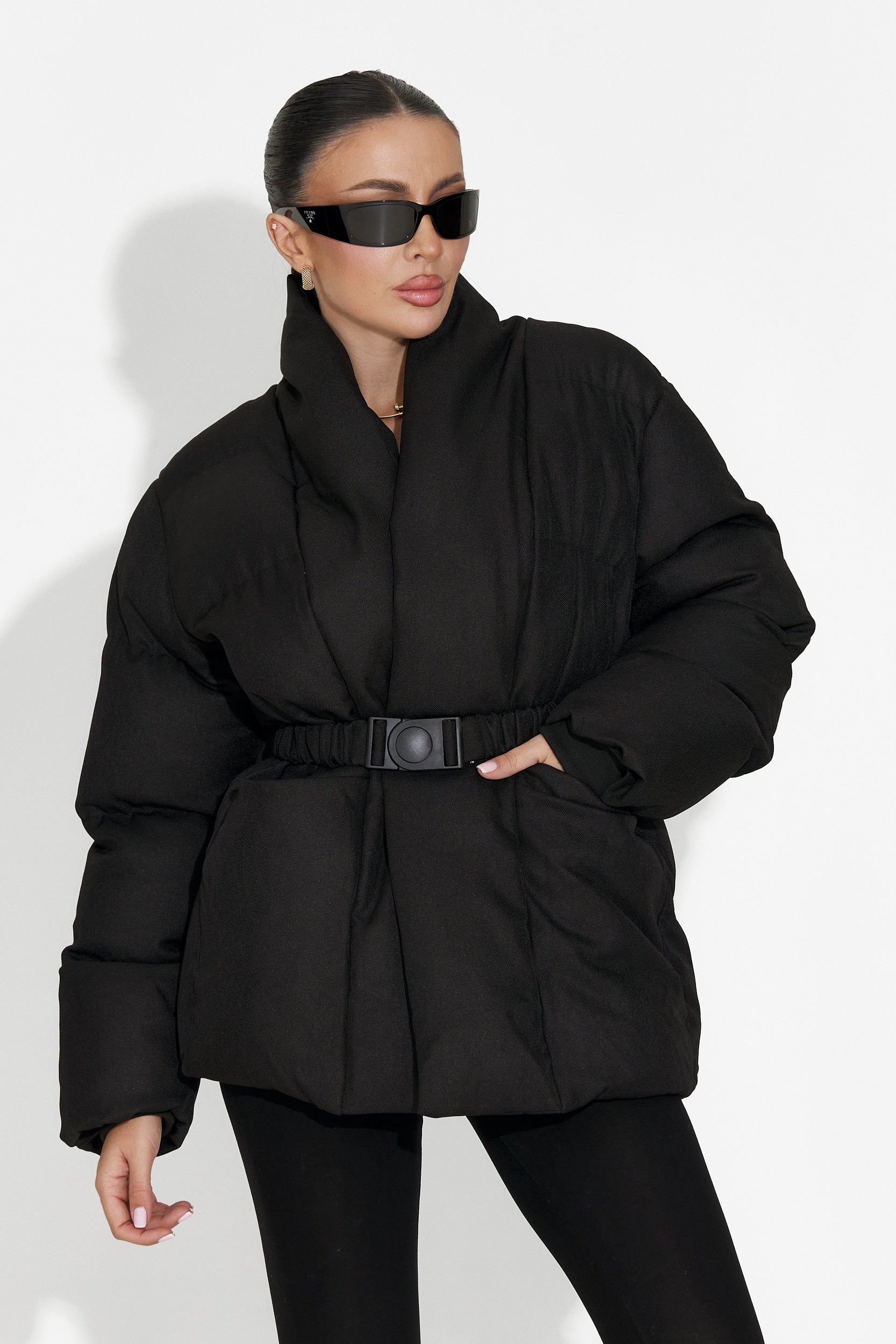 Черно дамско яке Kathea Bogas