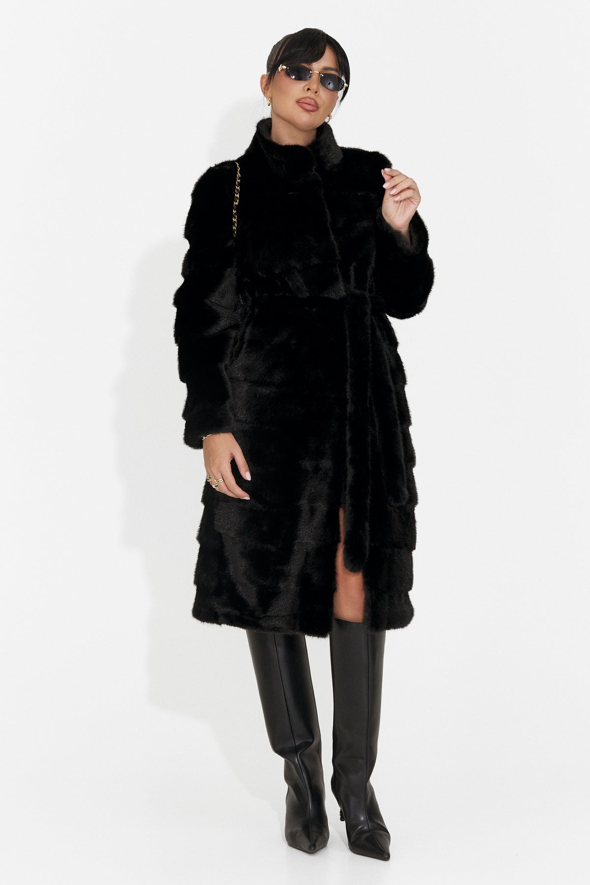 Haina de blana eleganta negru Sesmiela Bogas