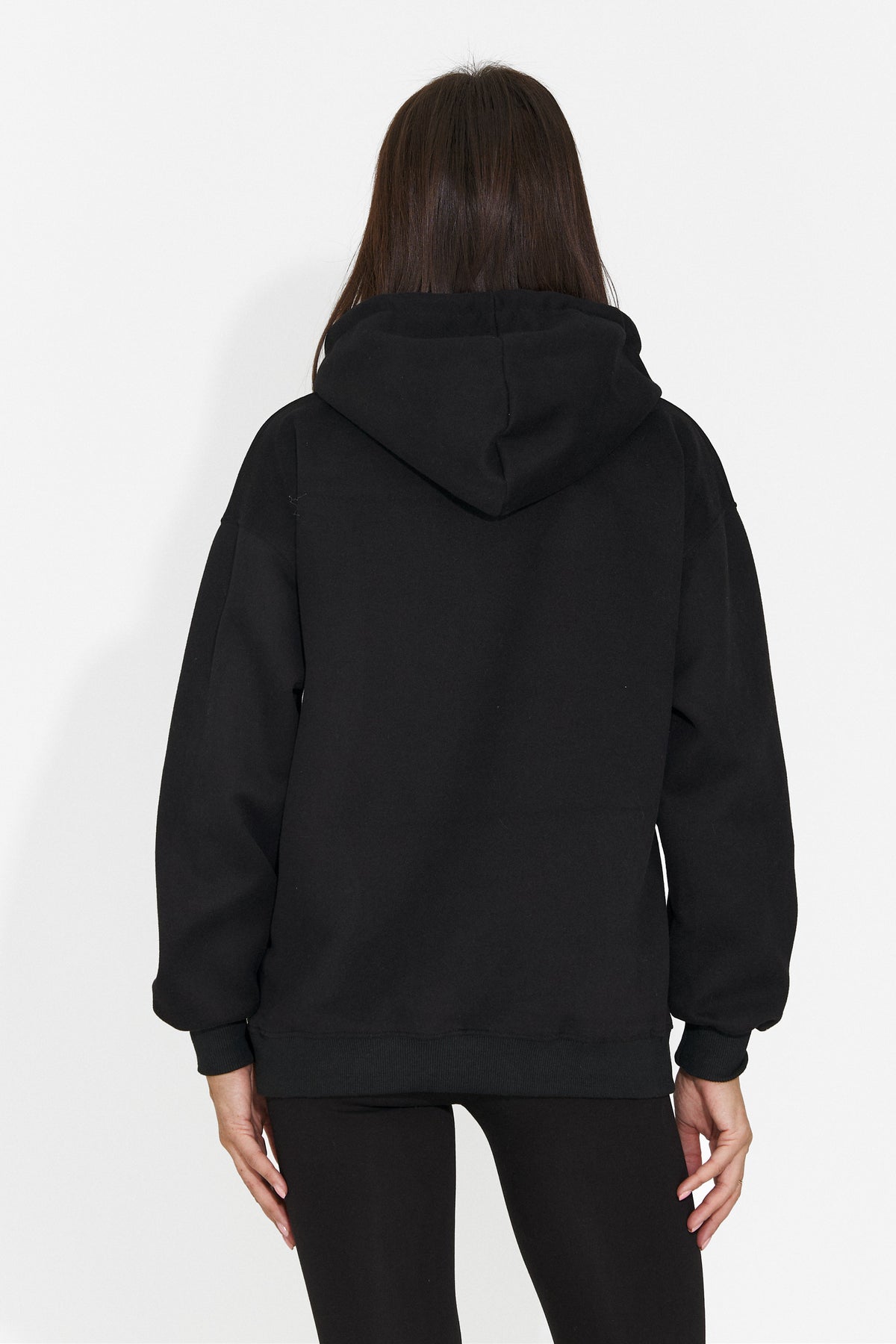 Hanorac casual negru Ciratonia Bogas