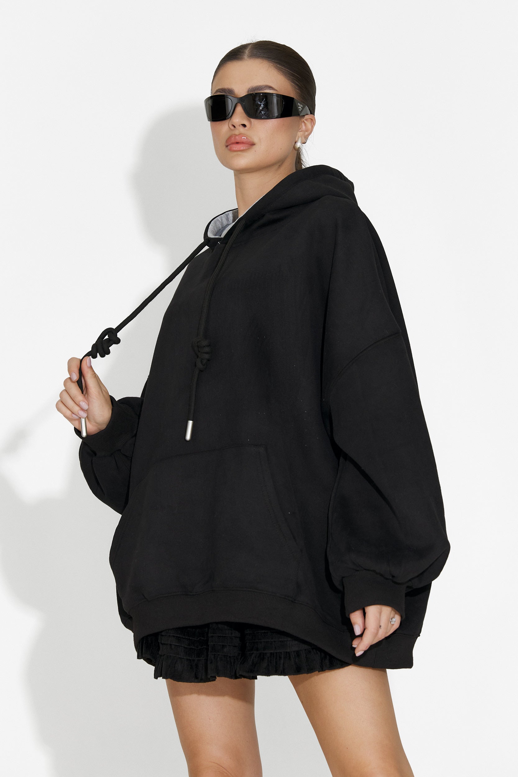 Дамско ежедневно черно яке Noblesa Bogas