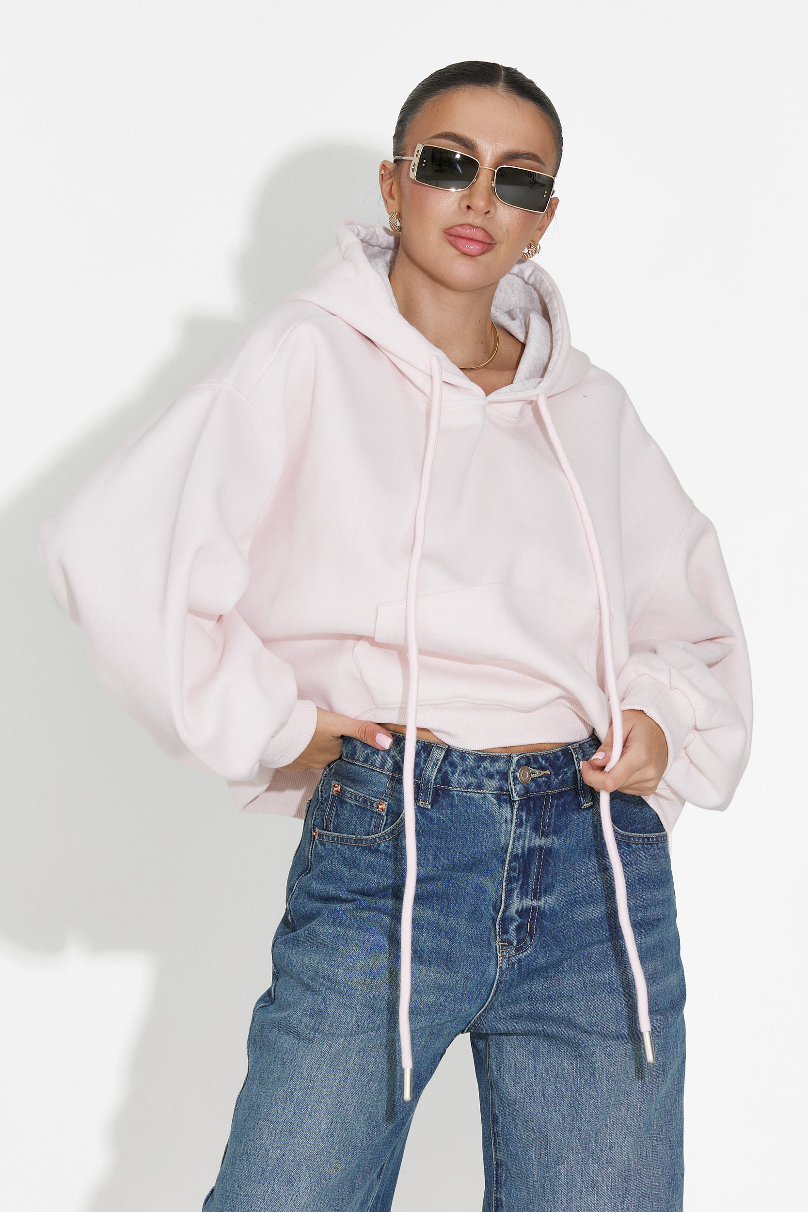 Дамско спортно розово яке Loravia Bogas