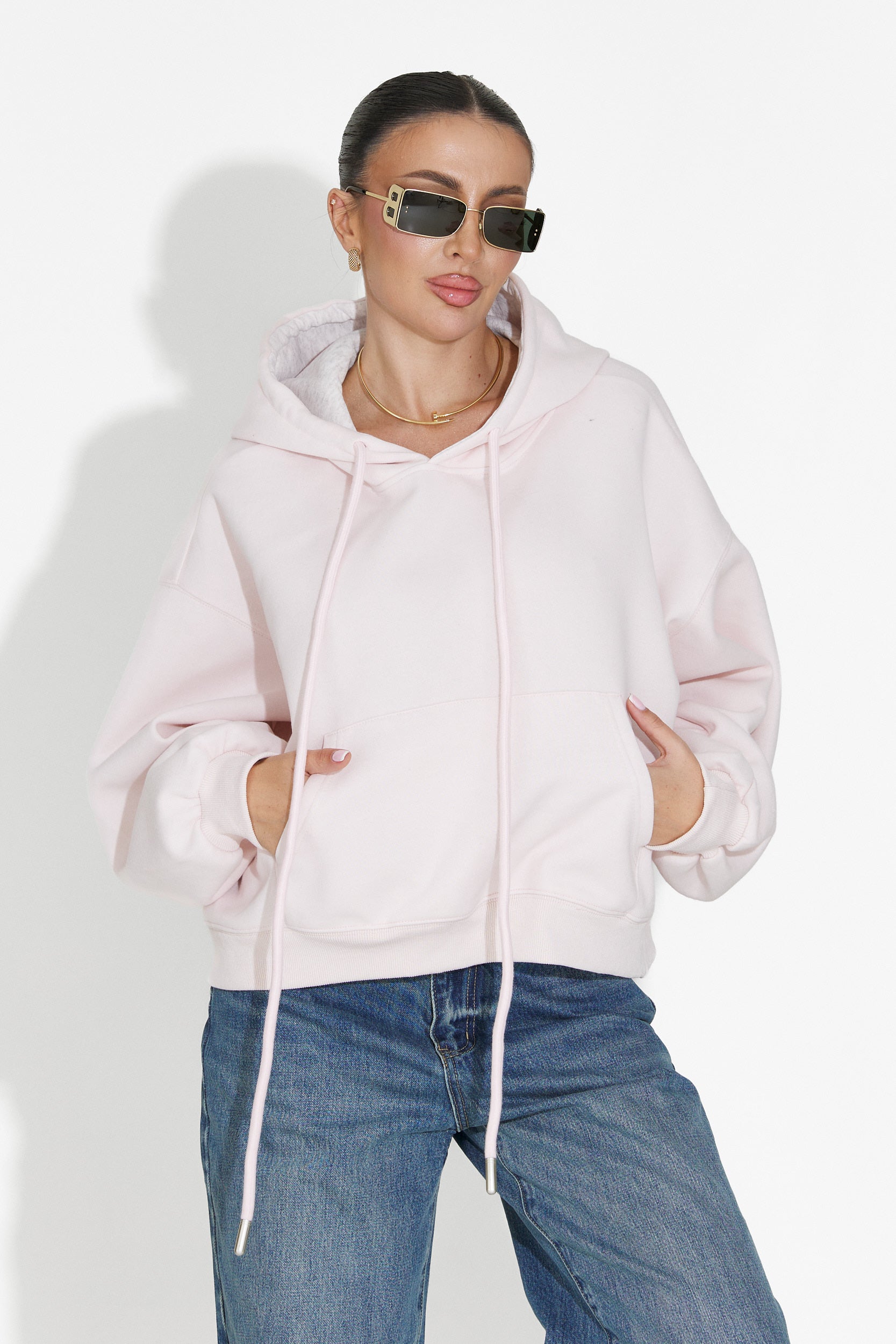 Дамско спортно розово яке Loravia Bogas