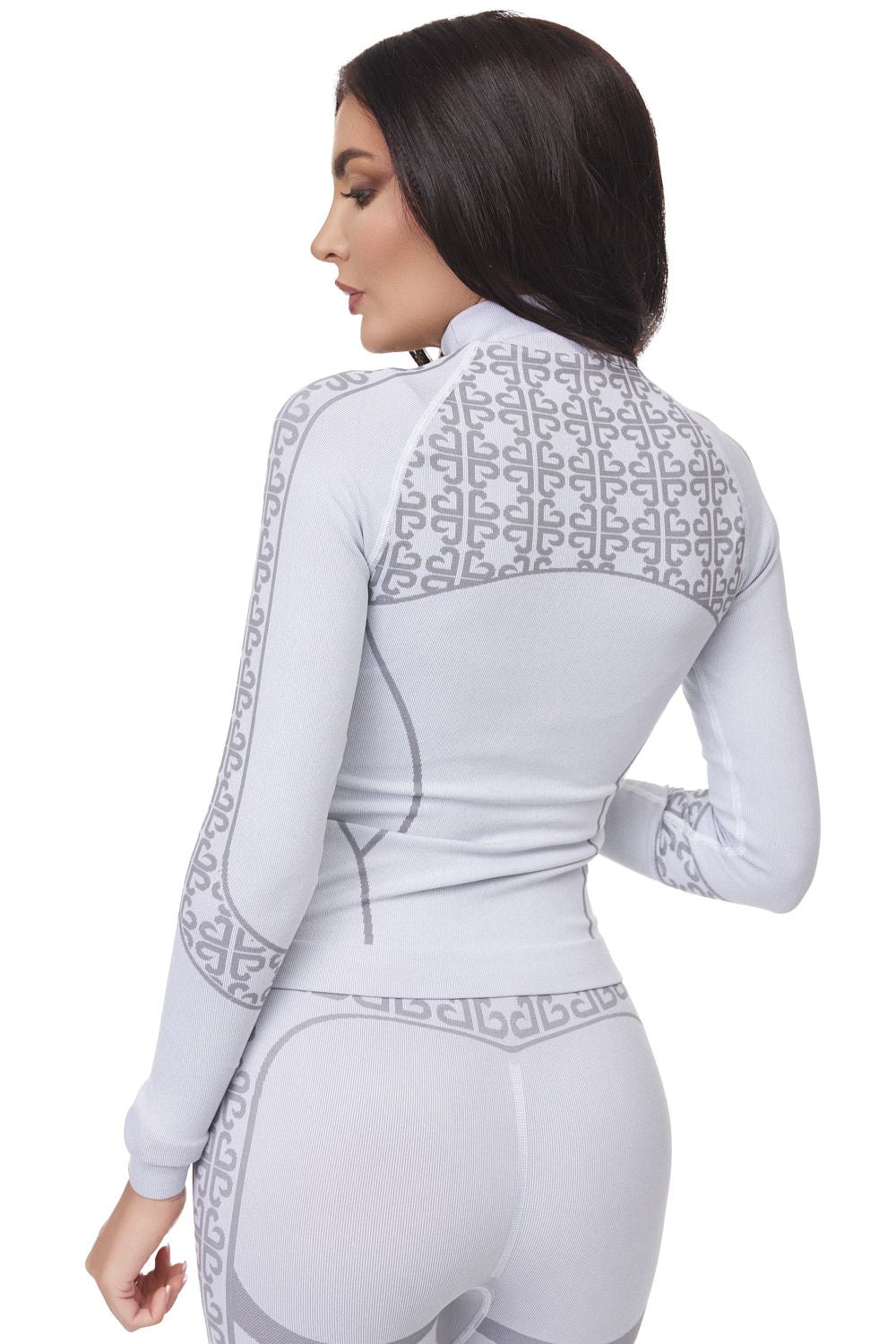 Дамска кежуал блуза в сиво Desya Bogas