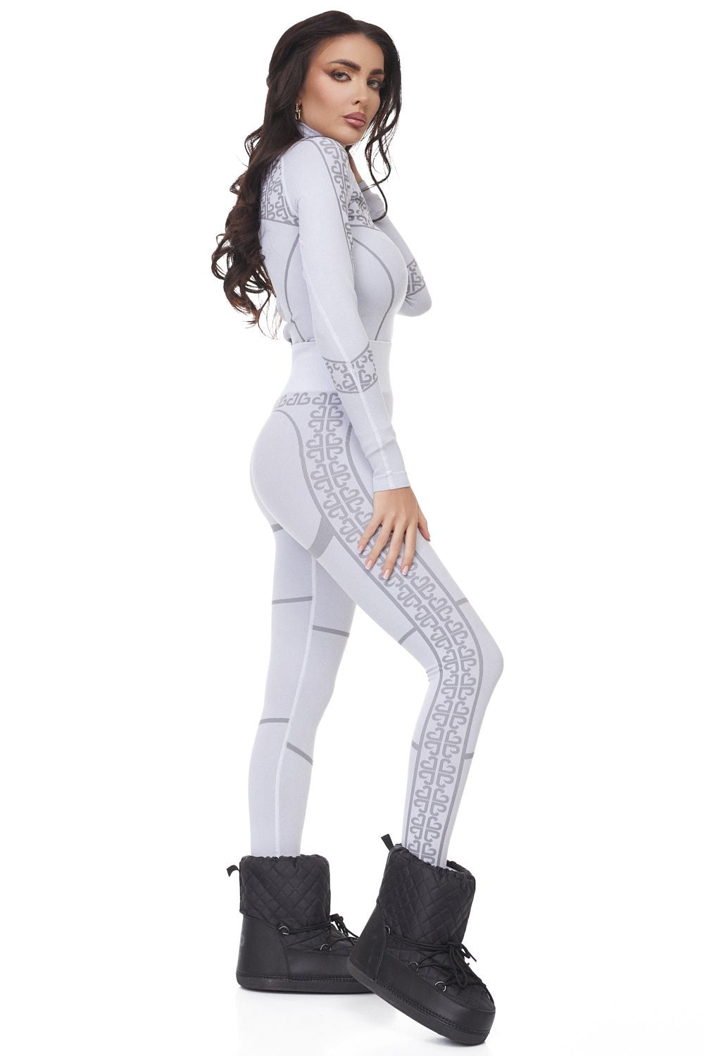 Дамска кежуал блуза в сиво Desya Bogas