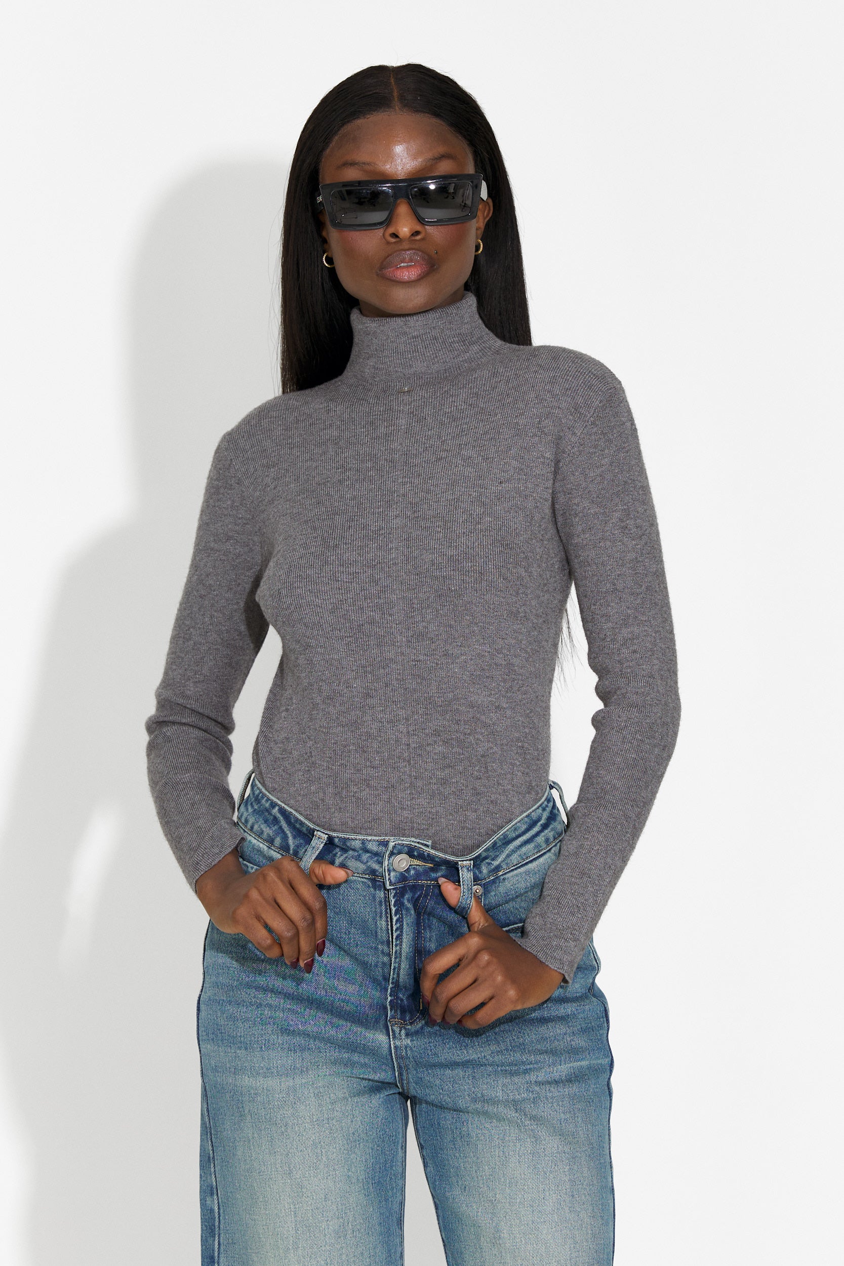 Кежуал дамска сива блуза Invera Bogas