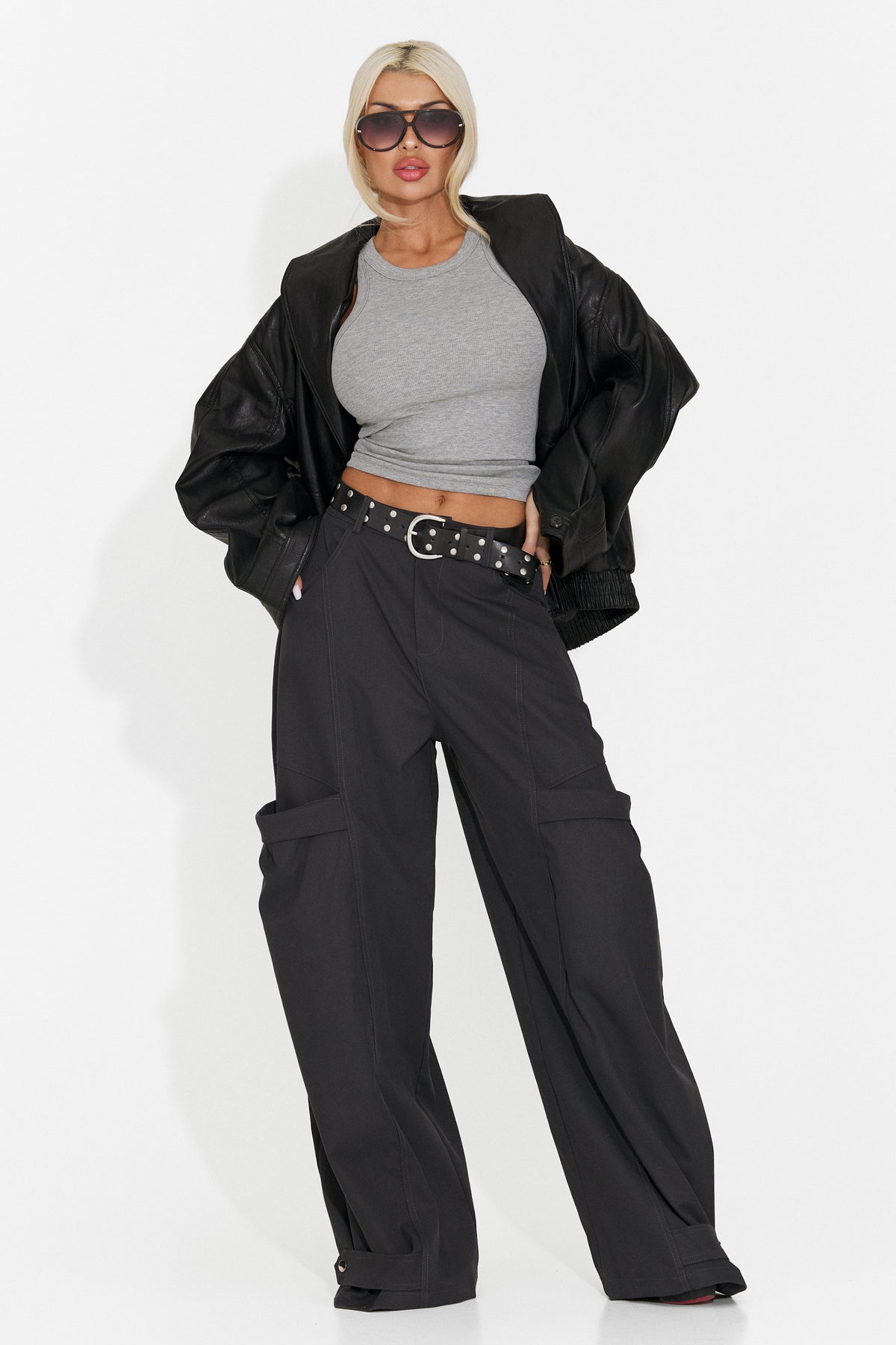 Jacheta casual neagra Mavaoa Bogas