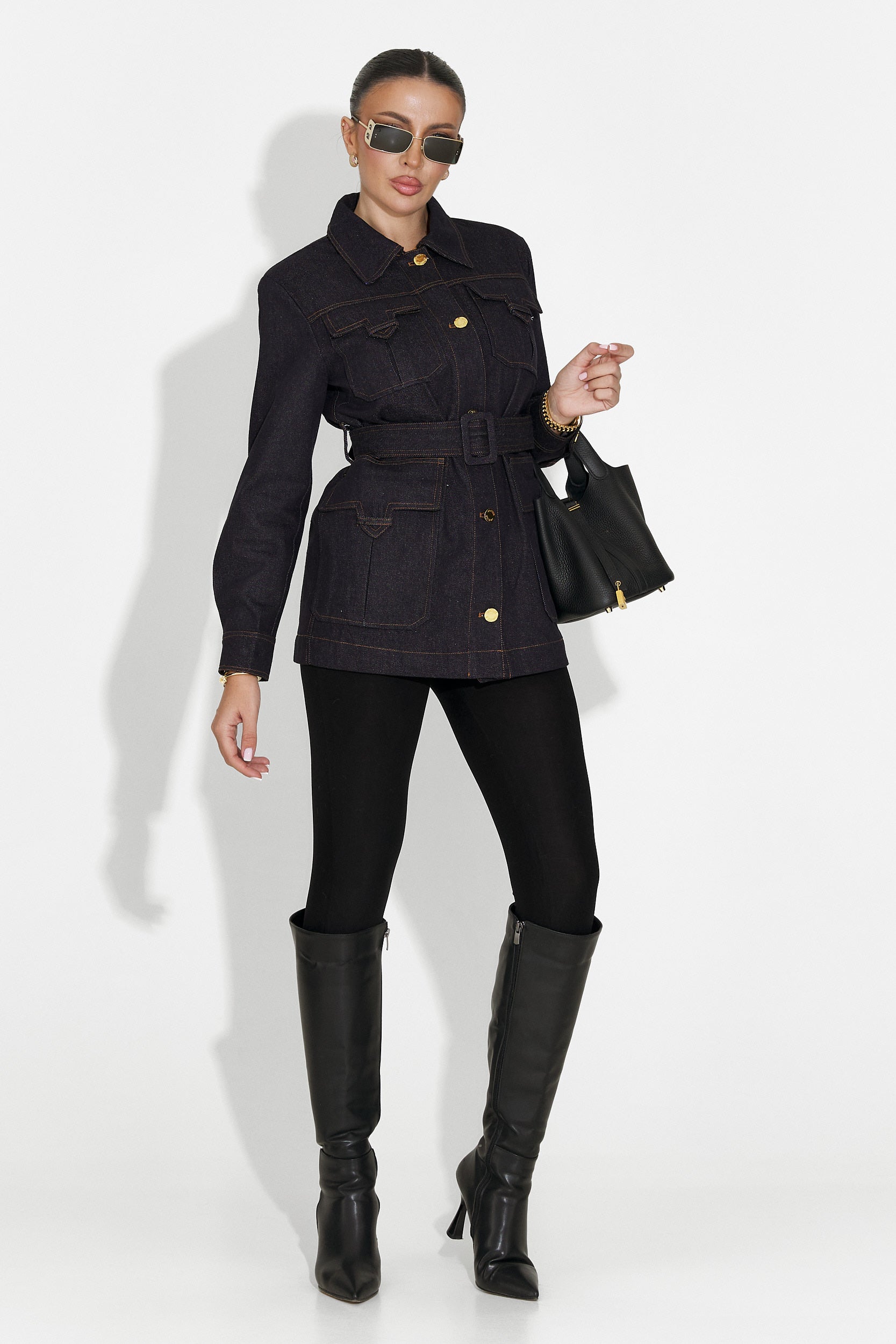 Дамско кежуал яке в тъмносиньо Nimora Bogas