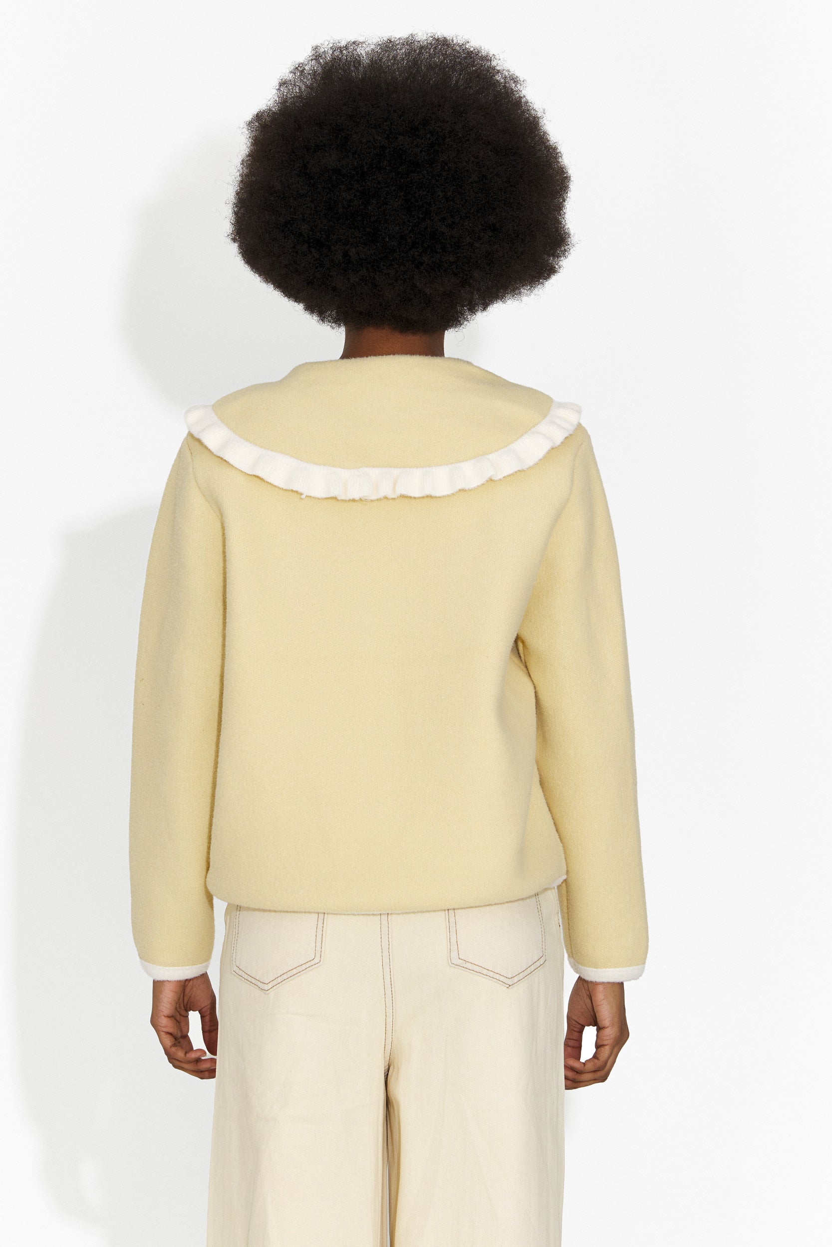 Елегантно жълто дамско яке Aimea Bogas