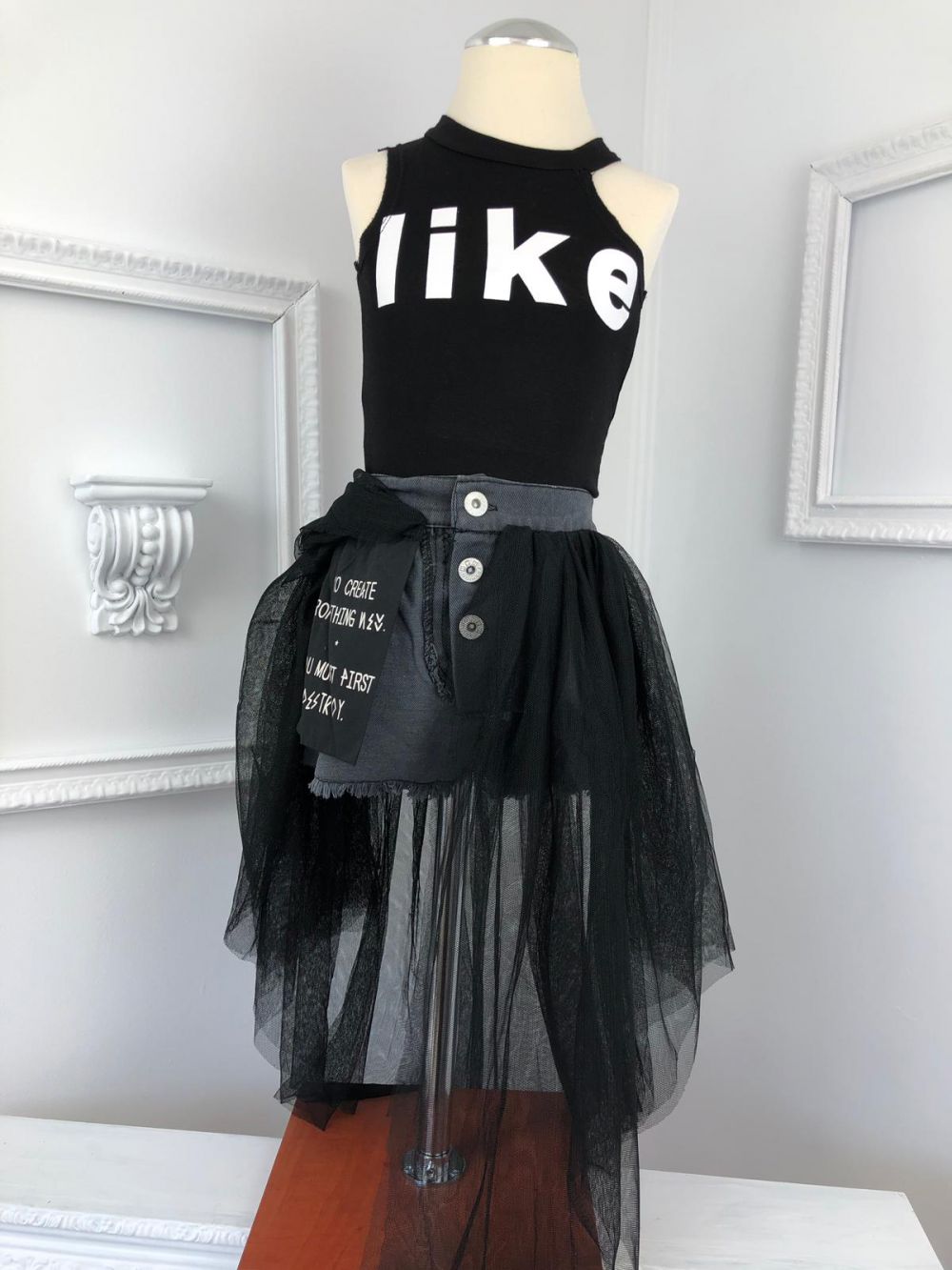 Майка за деца Like Black Bogas