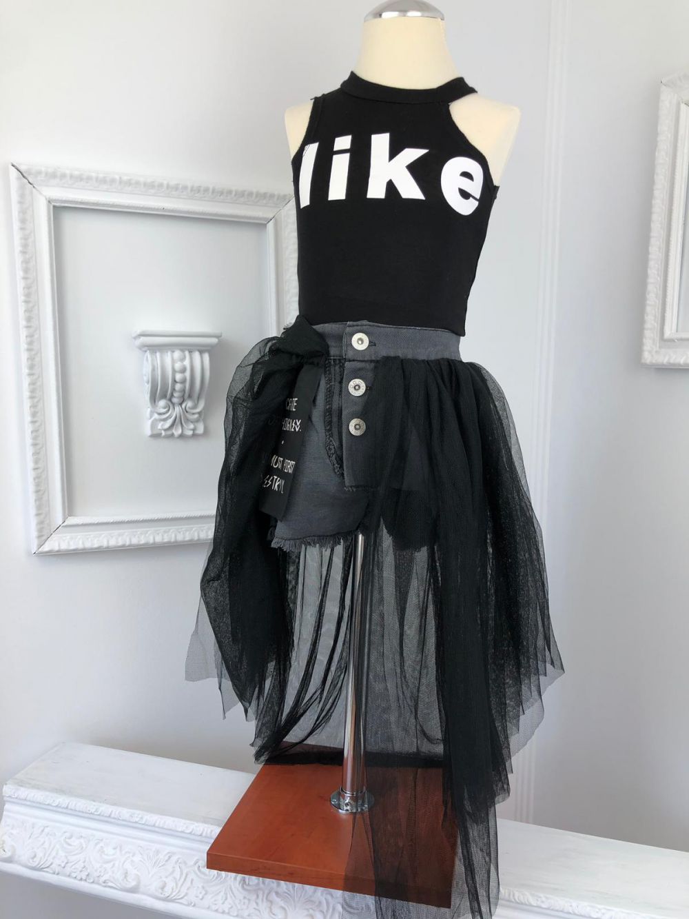 Майка за деца Like Black Bogas