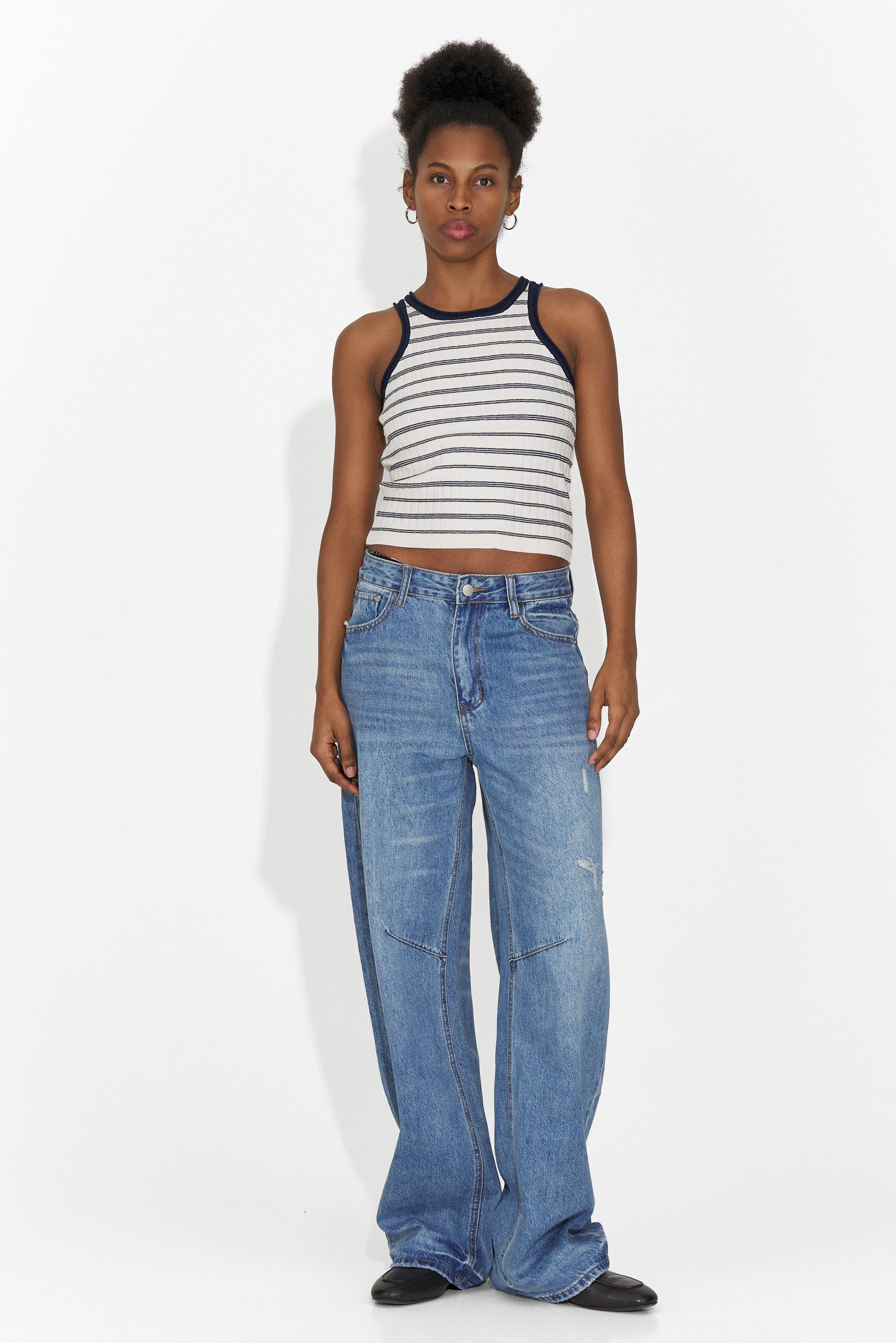 Дамски бял потник Elyza Bogas