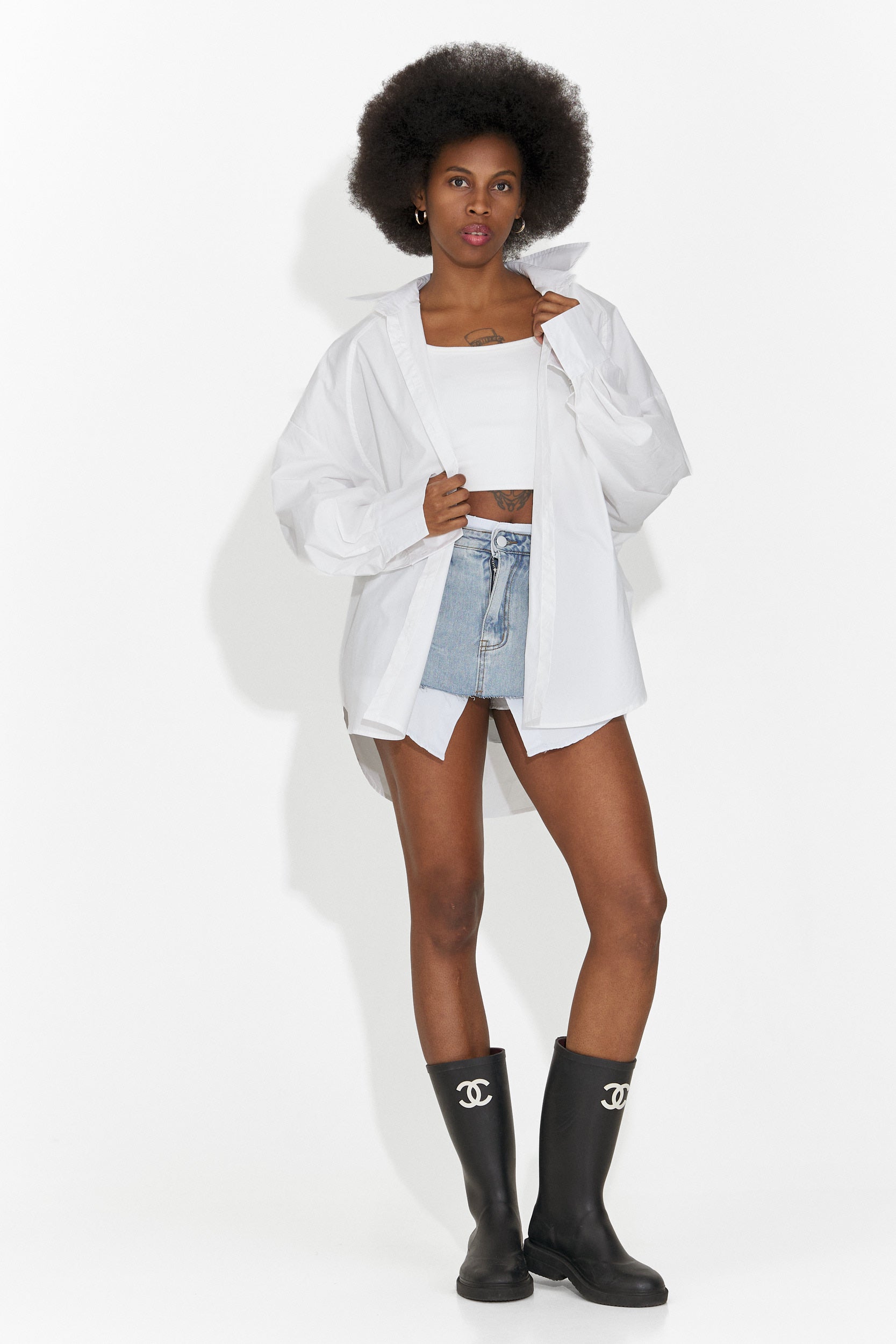 Дамски потник ежедневен бял Veliria Bogas