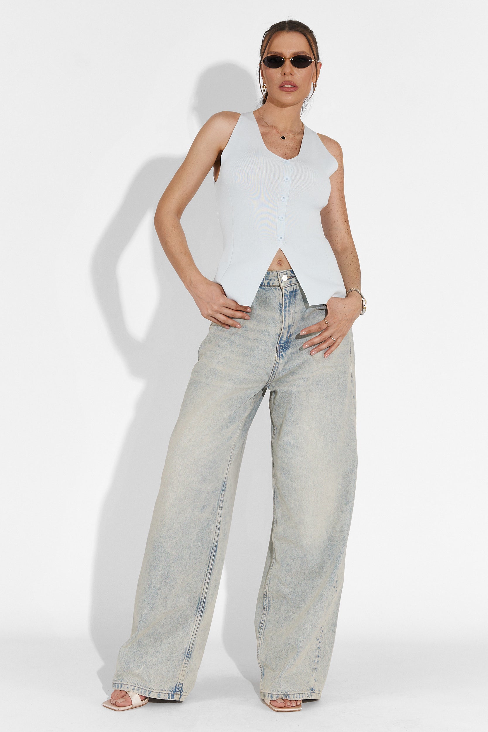 Дамска casual блуза синьо Кадис Богас