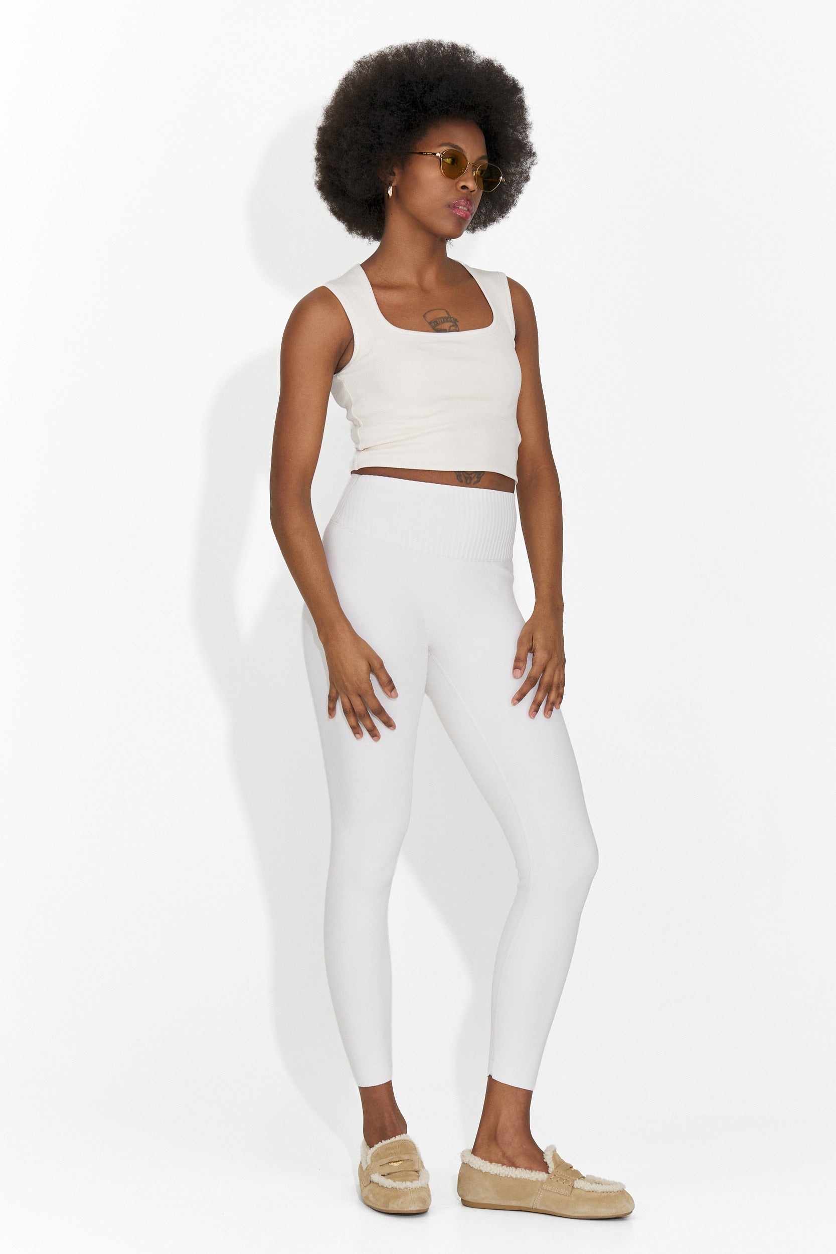 Дамски потник ежедневен кремав Veliria Bogas