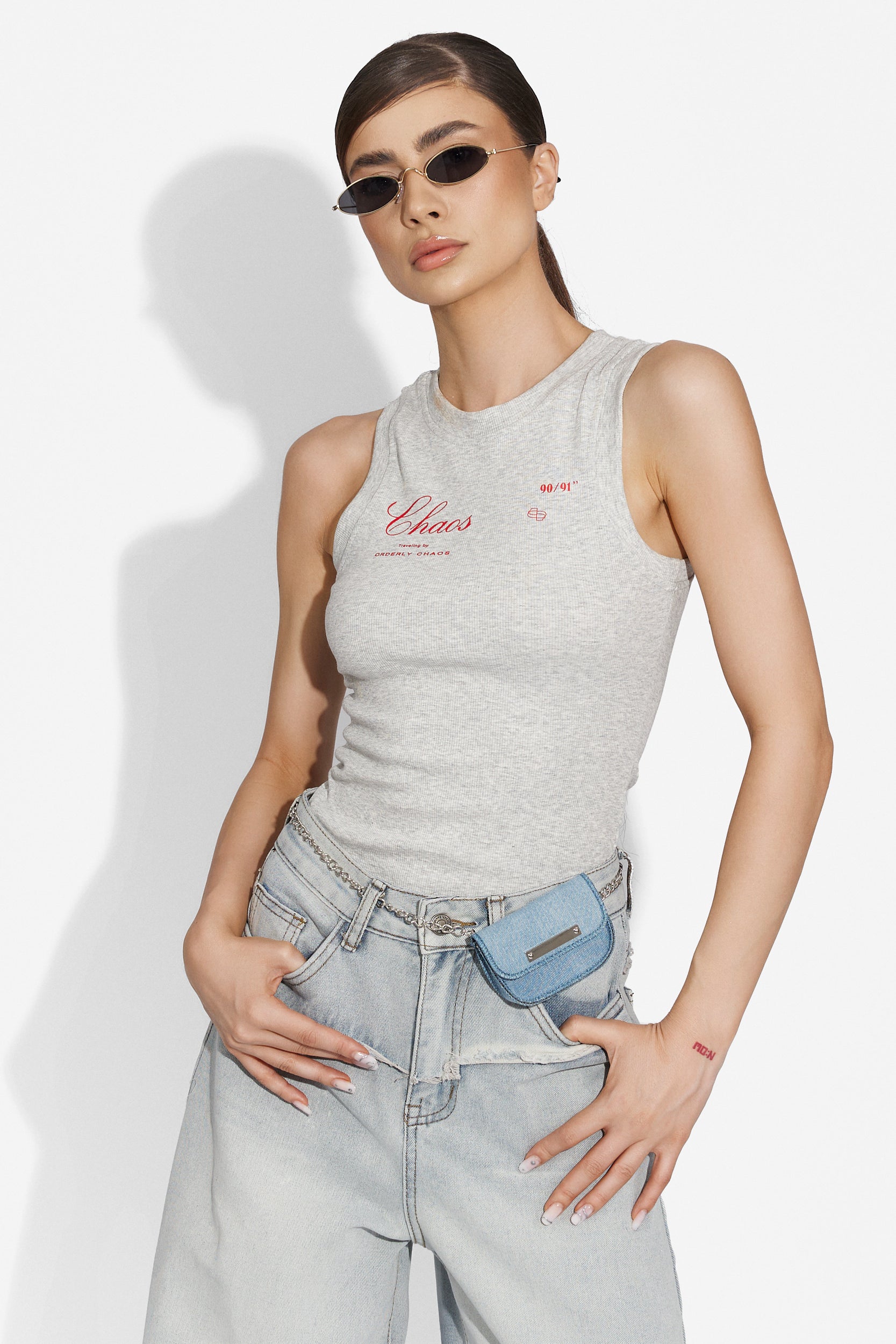 Ежедневен сив дамски потник Maiety Bogas