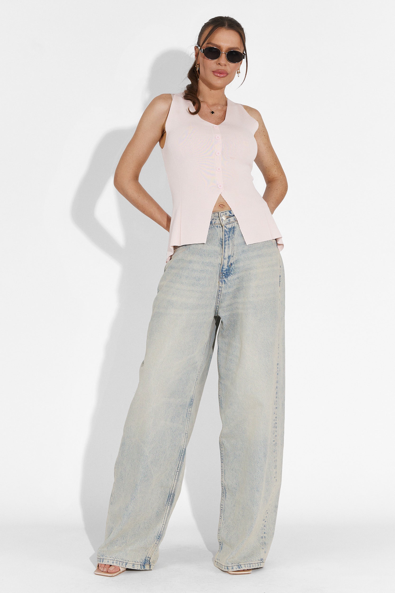 Розова дамска casual блуза Cadiz Bogas