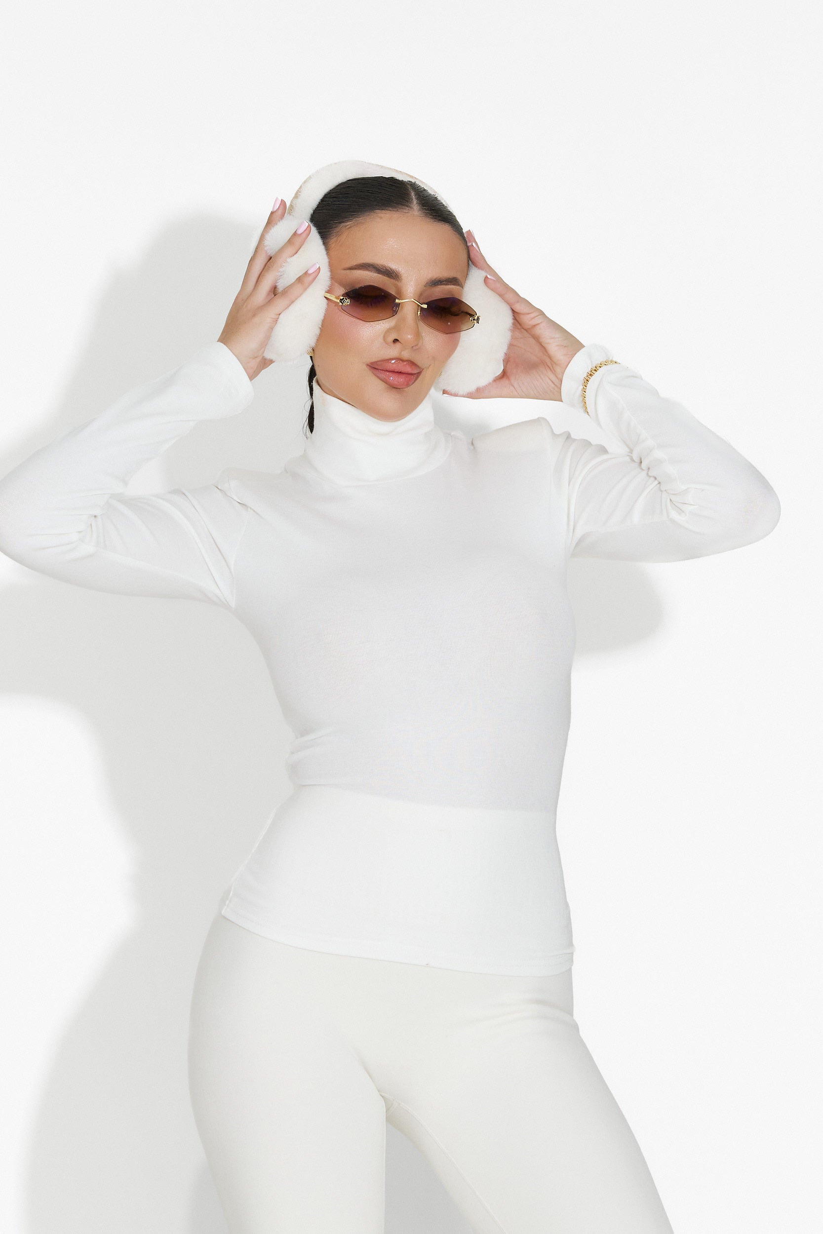 Дамска кежуал бяла чанта Oziana Bogas