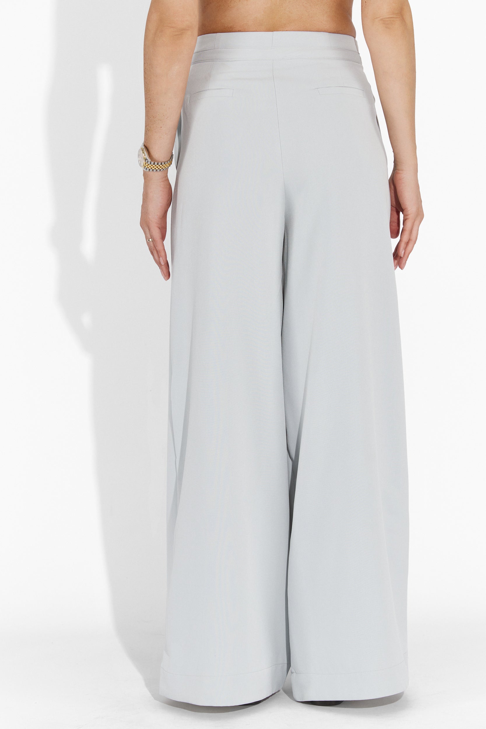 Дамски casual панталони синьо Eusebiu Bogas