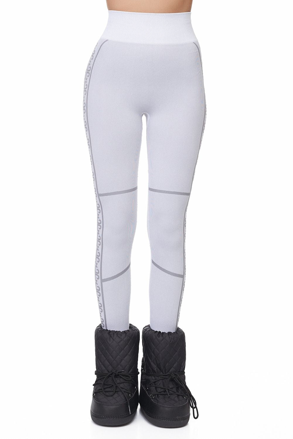 Дамски кежуал панталони в сиво Desya Bogas