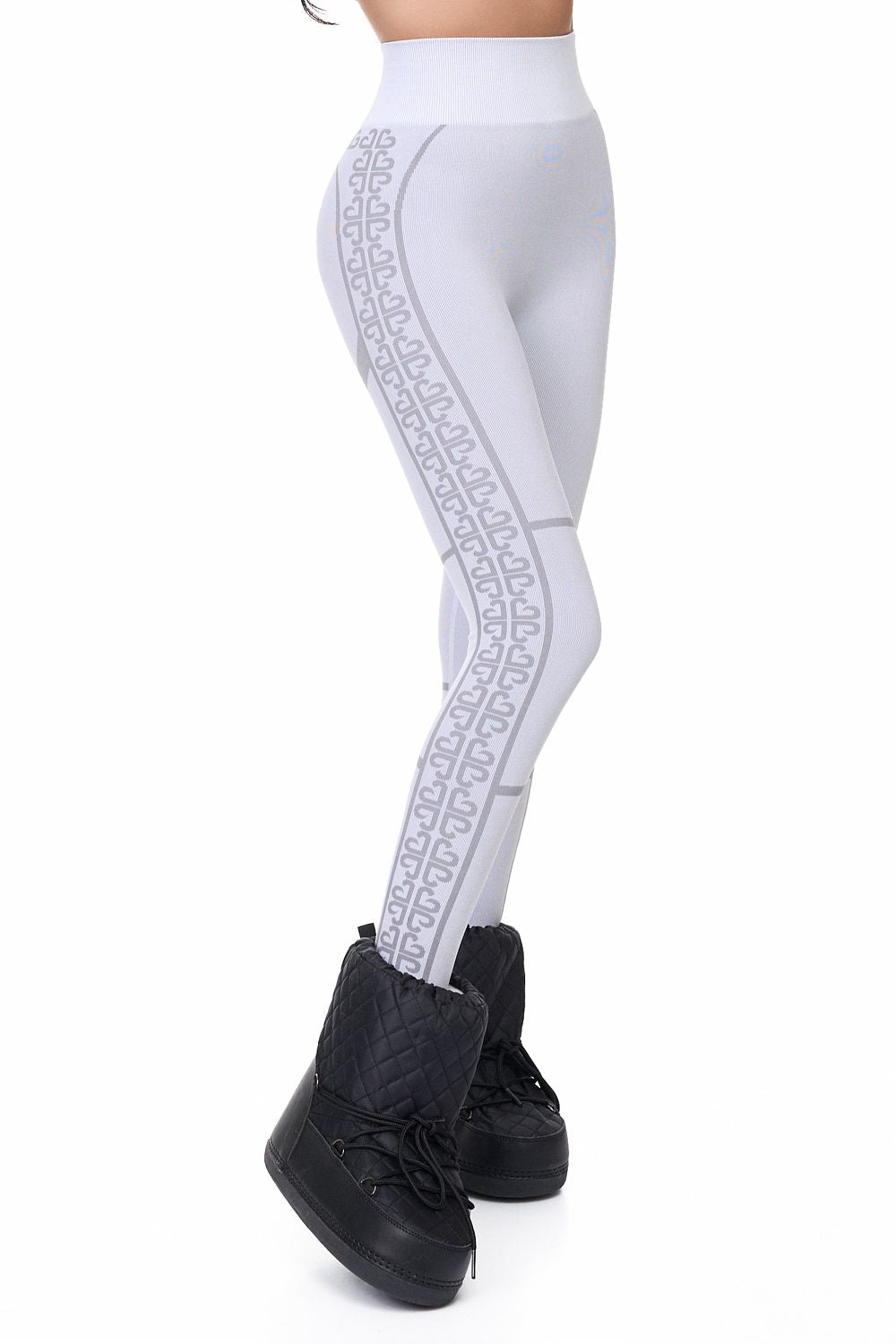 Дамски кежуал панталони в сиво Desya Bogas