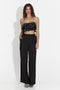 Черни ежедневни дамски панталони от Kimny Bogas