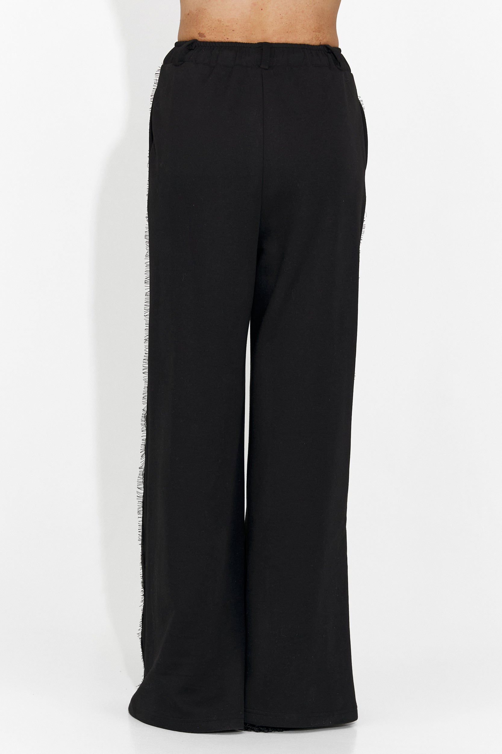 Дамски ежедневни черни панталони Zarania Bogas