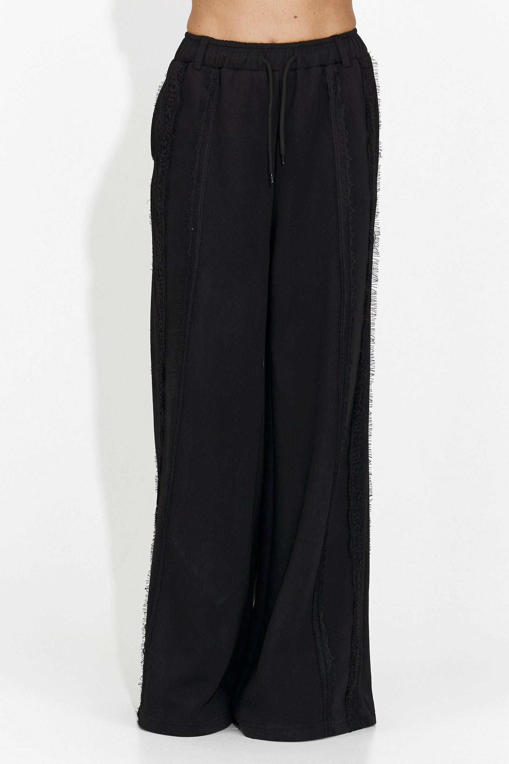 Дамски ежедневни черни панталони Zarania Bogas