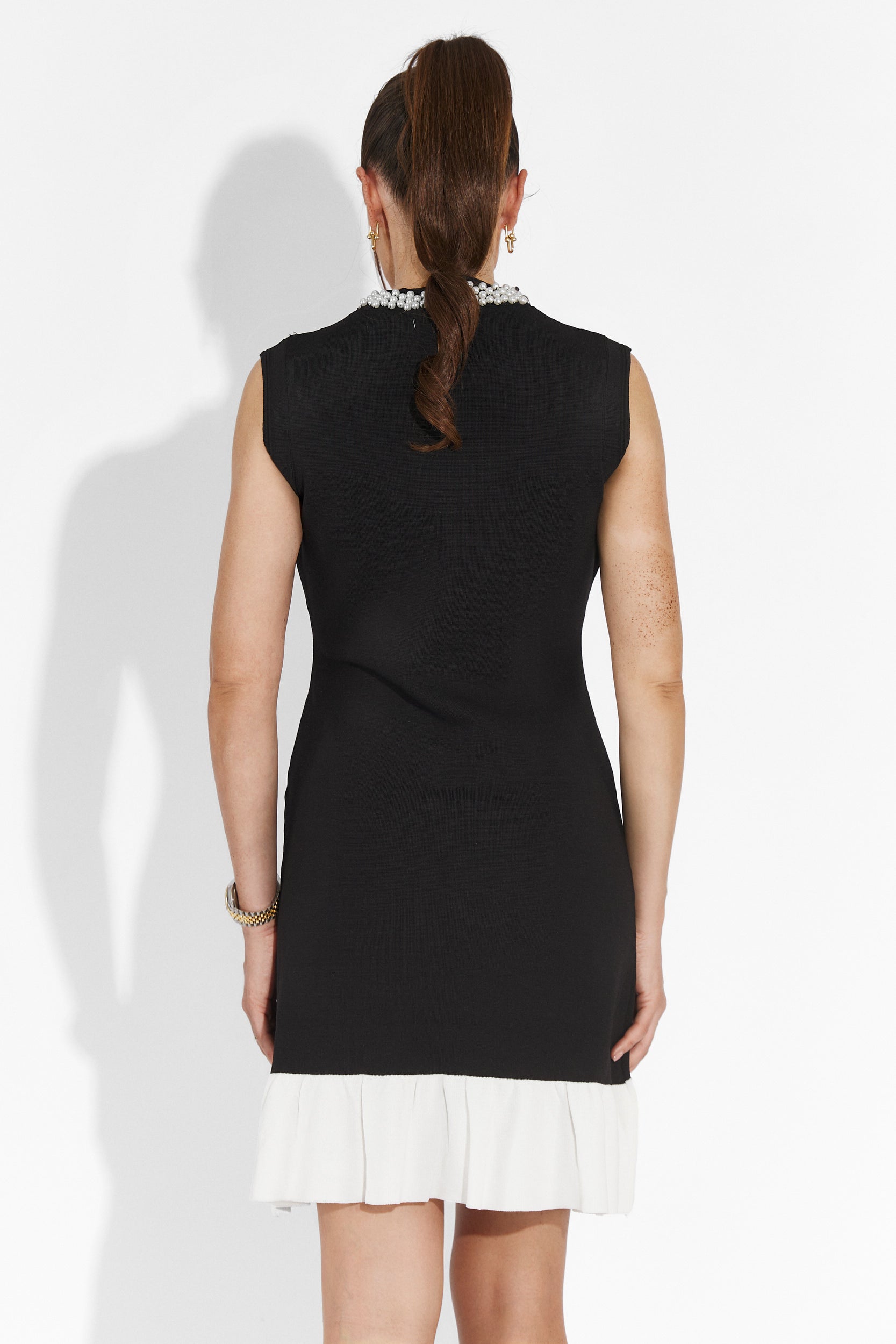 Къса черна дамска рокля Jeferson Bogas