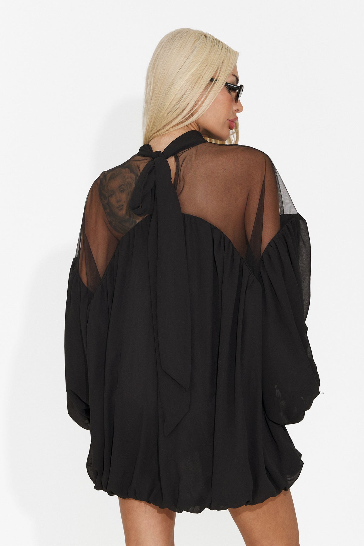 Rochie eleganta neagra Flsiaeria Bogas
