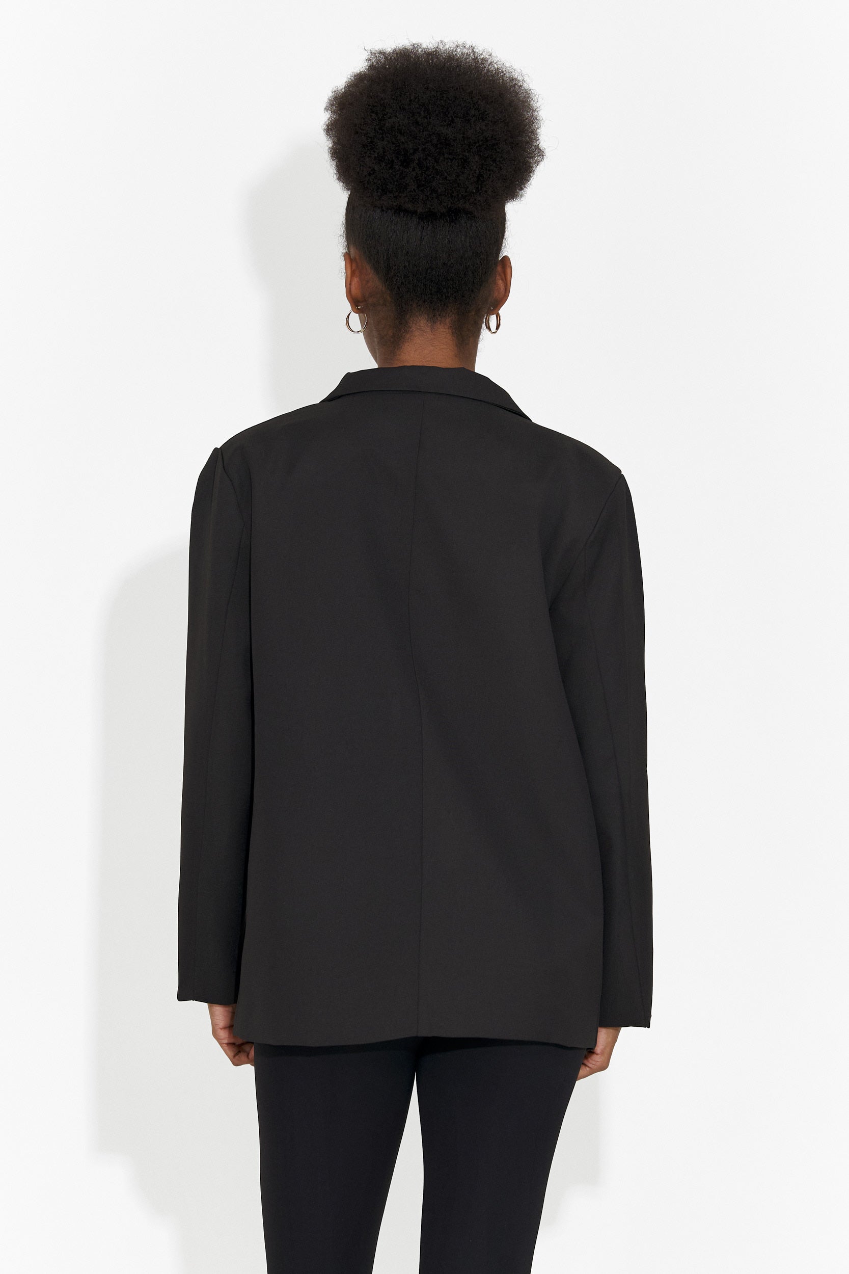 Елегантно дамско сако черно Graziela Bogas