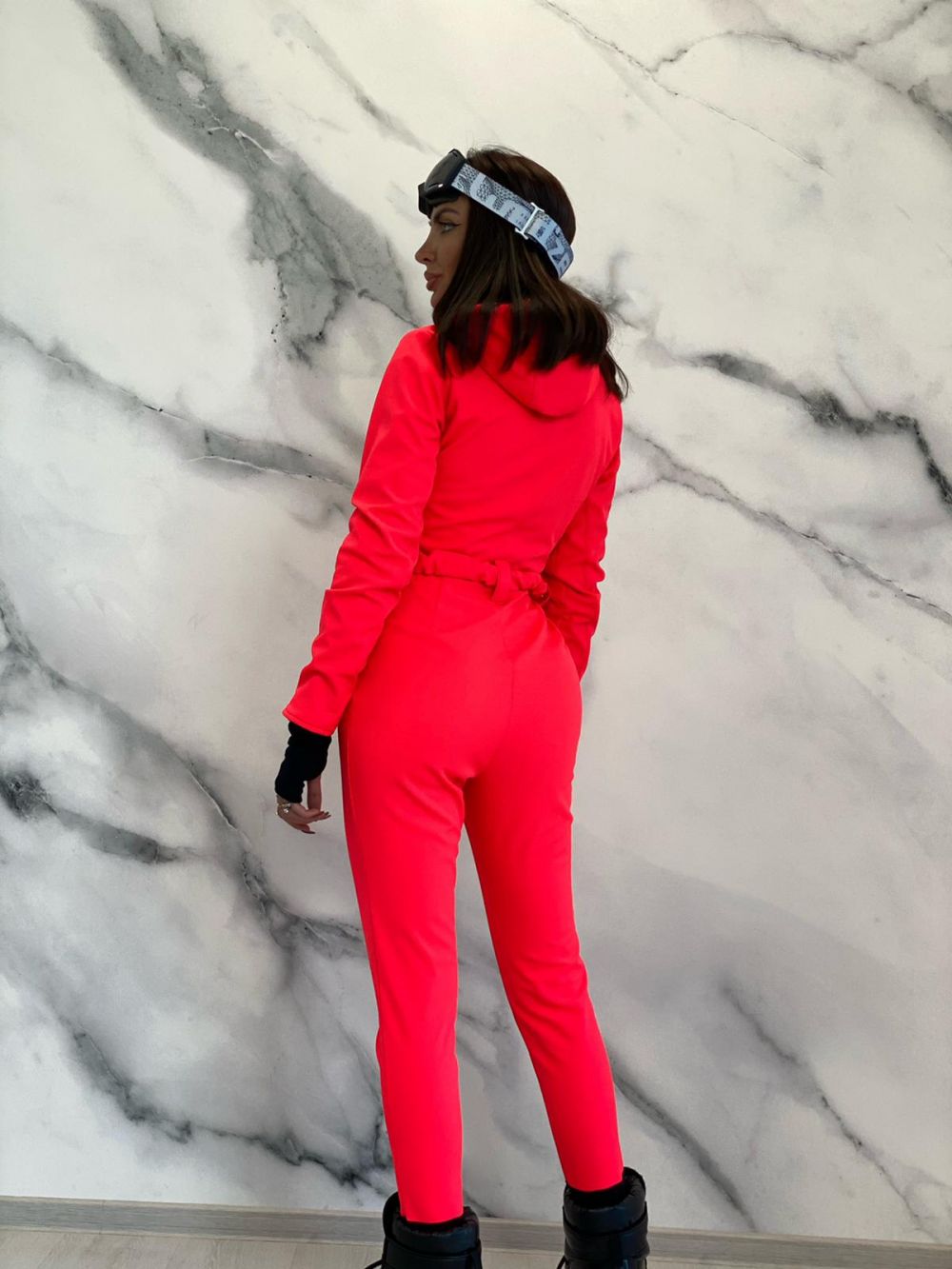 Оранжев кежуал ски-комбинезон Anodys Bogas