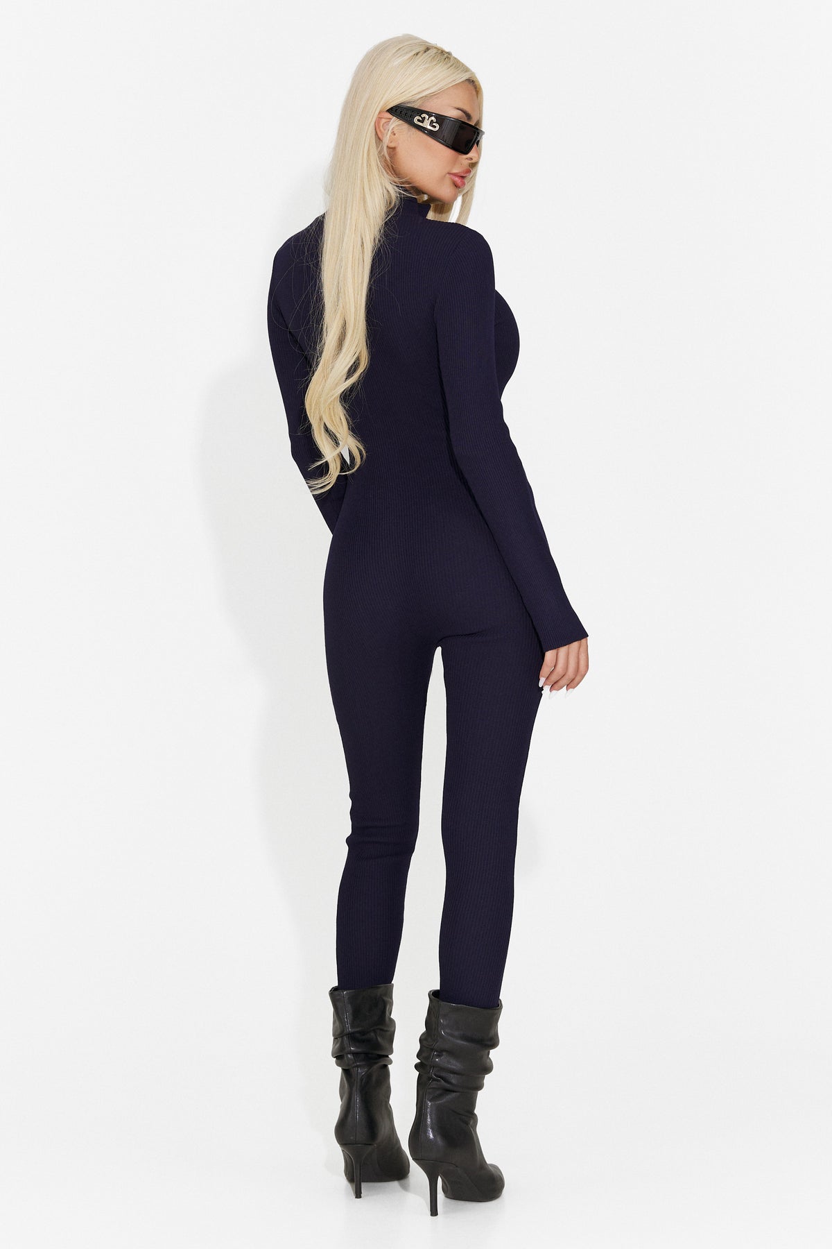 Salopeta casual bleumarin Cririya Bogas