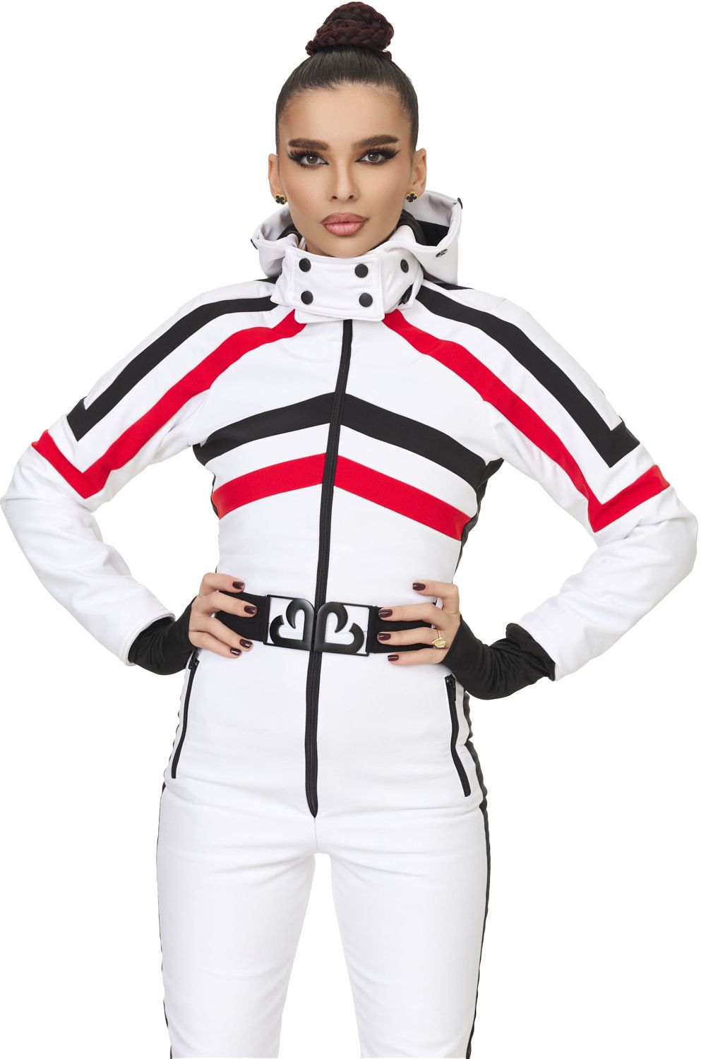 Кежуал ски облекло бяло Abyem Bogas