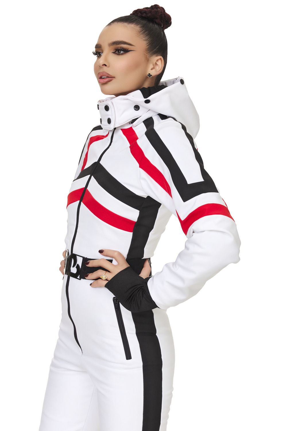 Кежуал ски облекло бяло Abyem Bogas