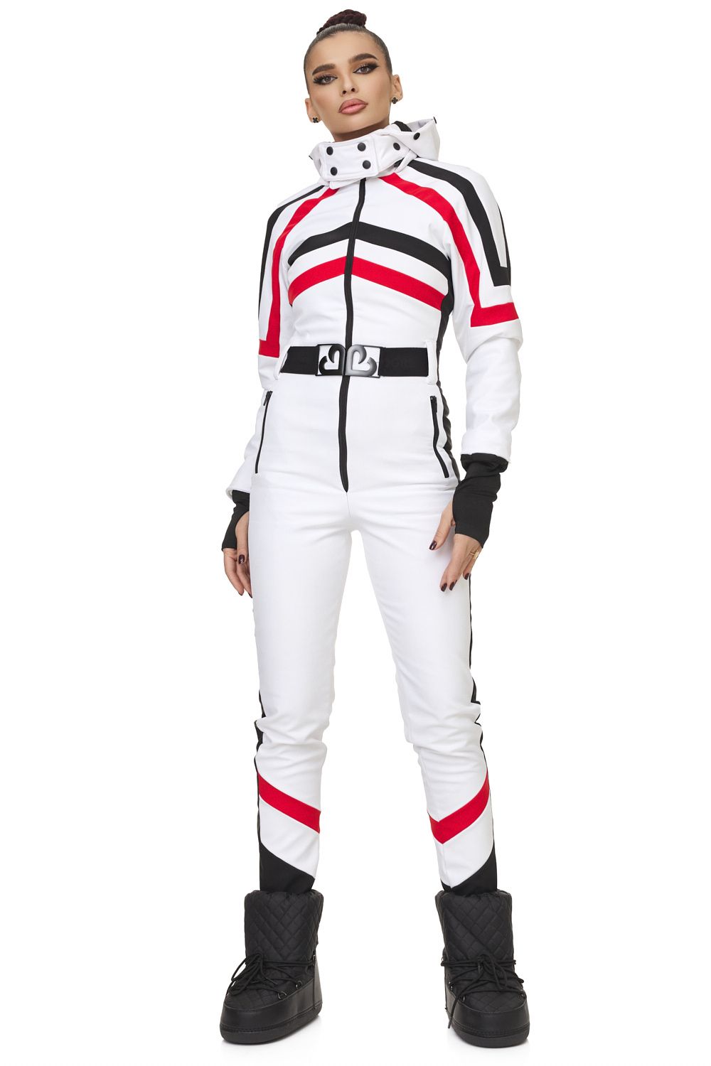 Кежуал ски облекло бяло Abyem Bogas