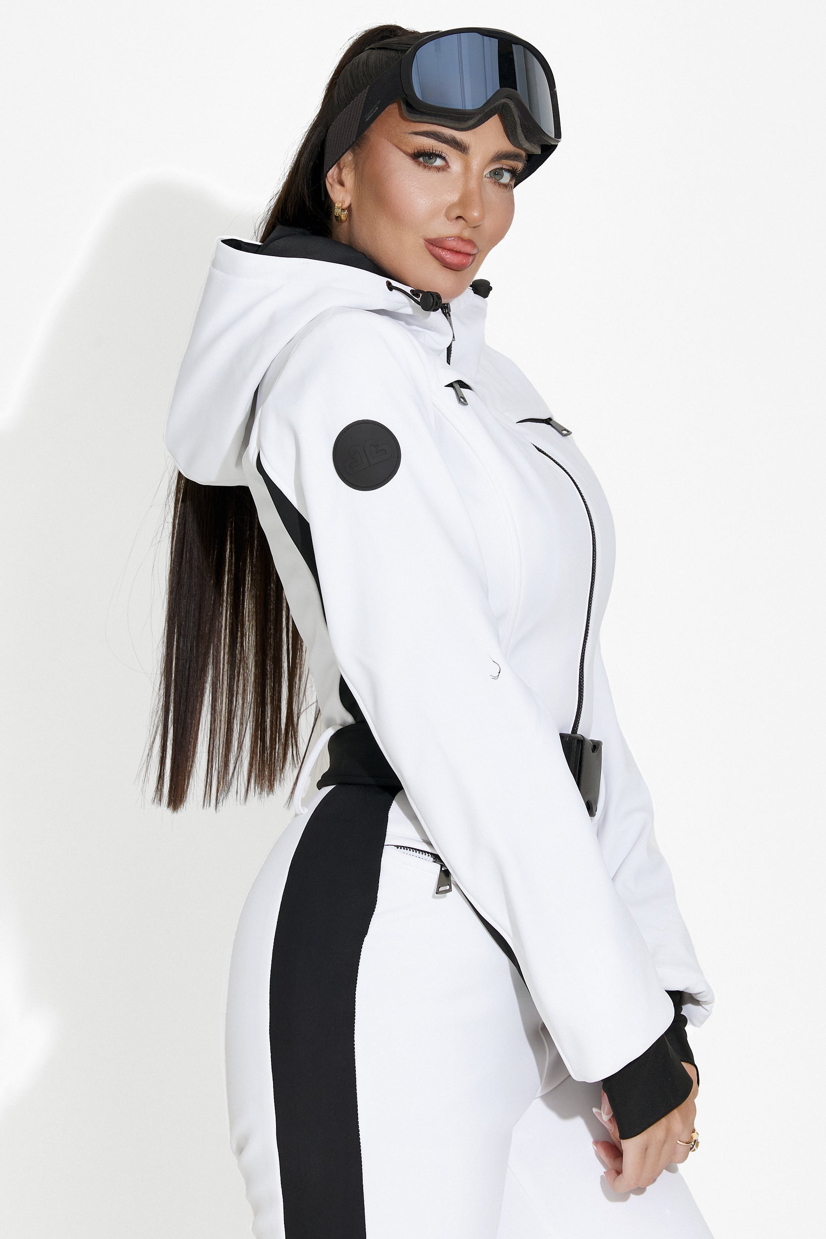 Casual ски облекло Yrech Bogas в бяло