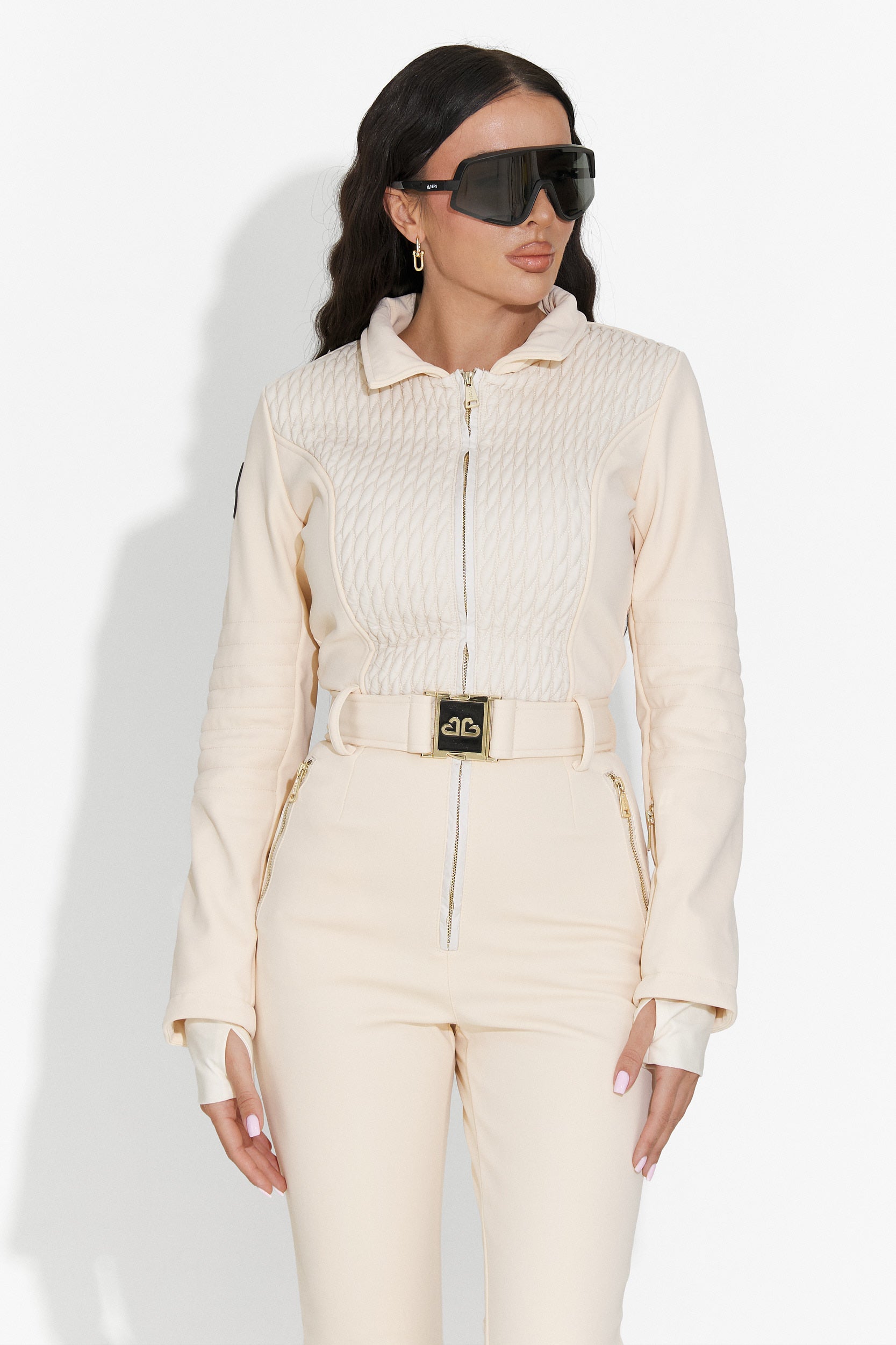 Ежедневен ски гащеризон бежов Jorena Bogas