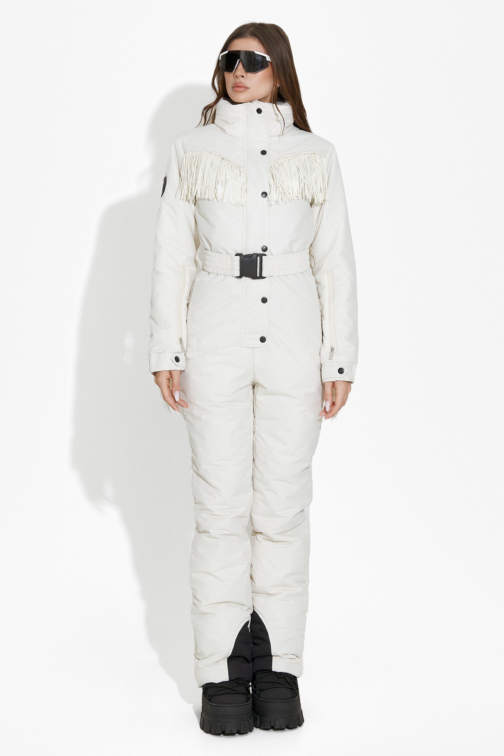 Кежуал ски-комбинезон в бежово от Ritanya Bogas