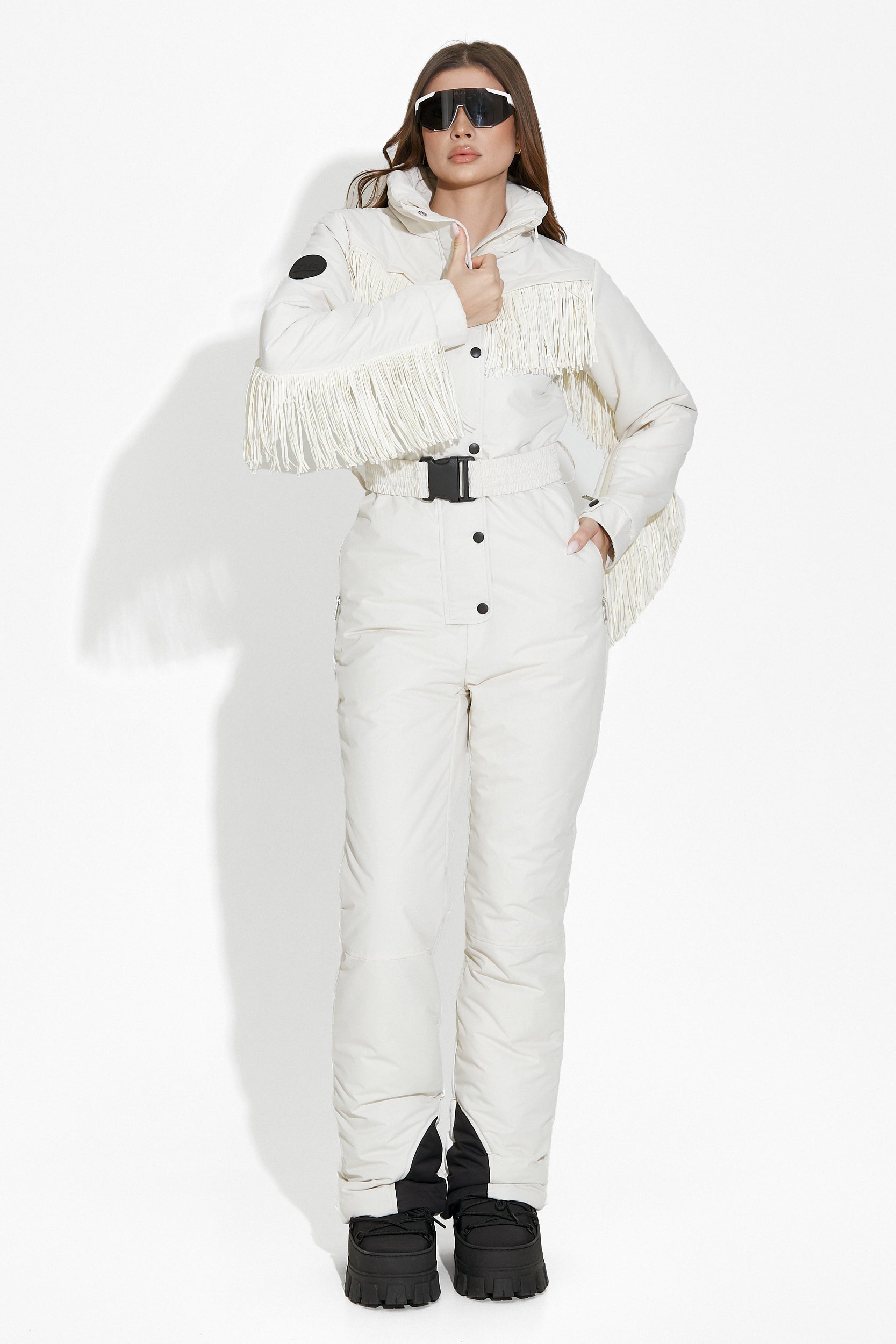 Кежуал ски-комбинезон в бежово от Ritanya Bogas