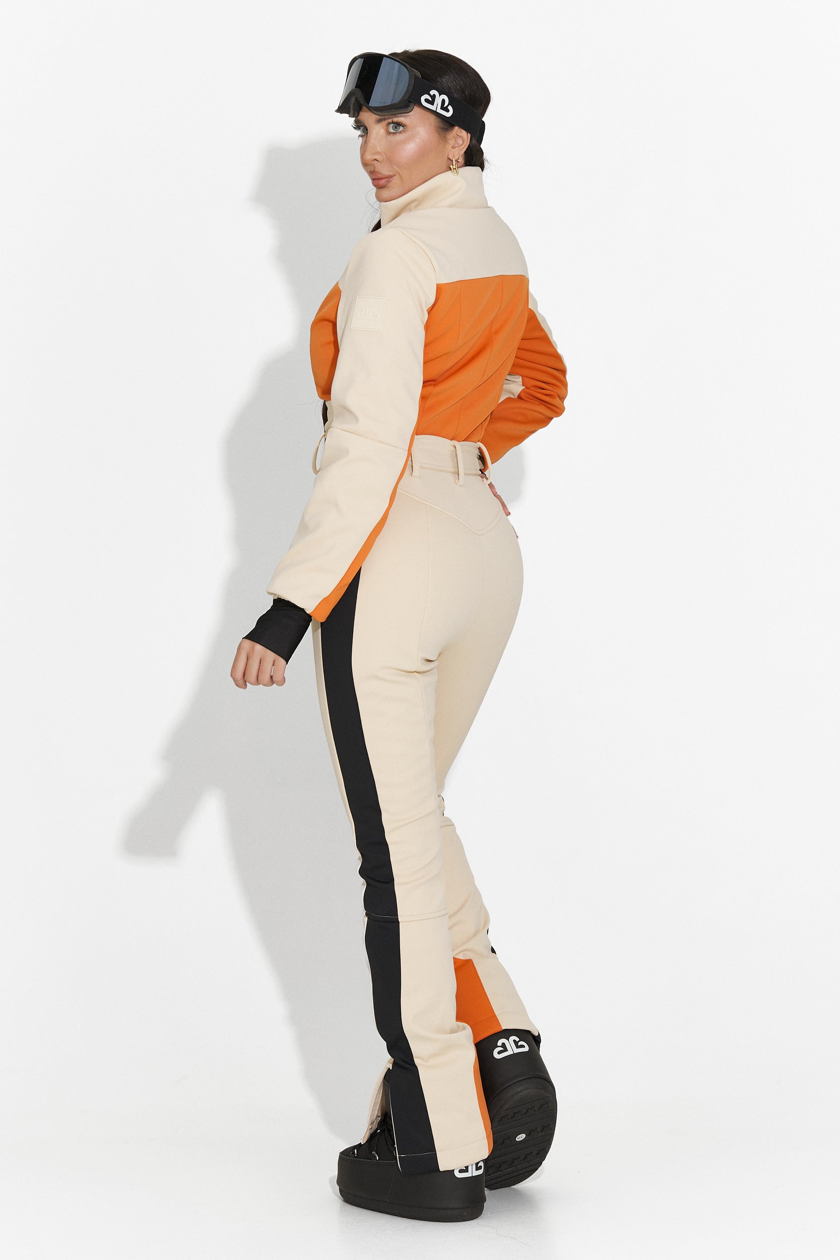 Ежедневен ски гащеризон бежов Vernoa Bogas