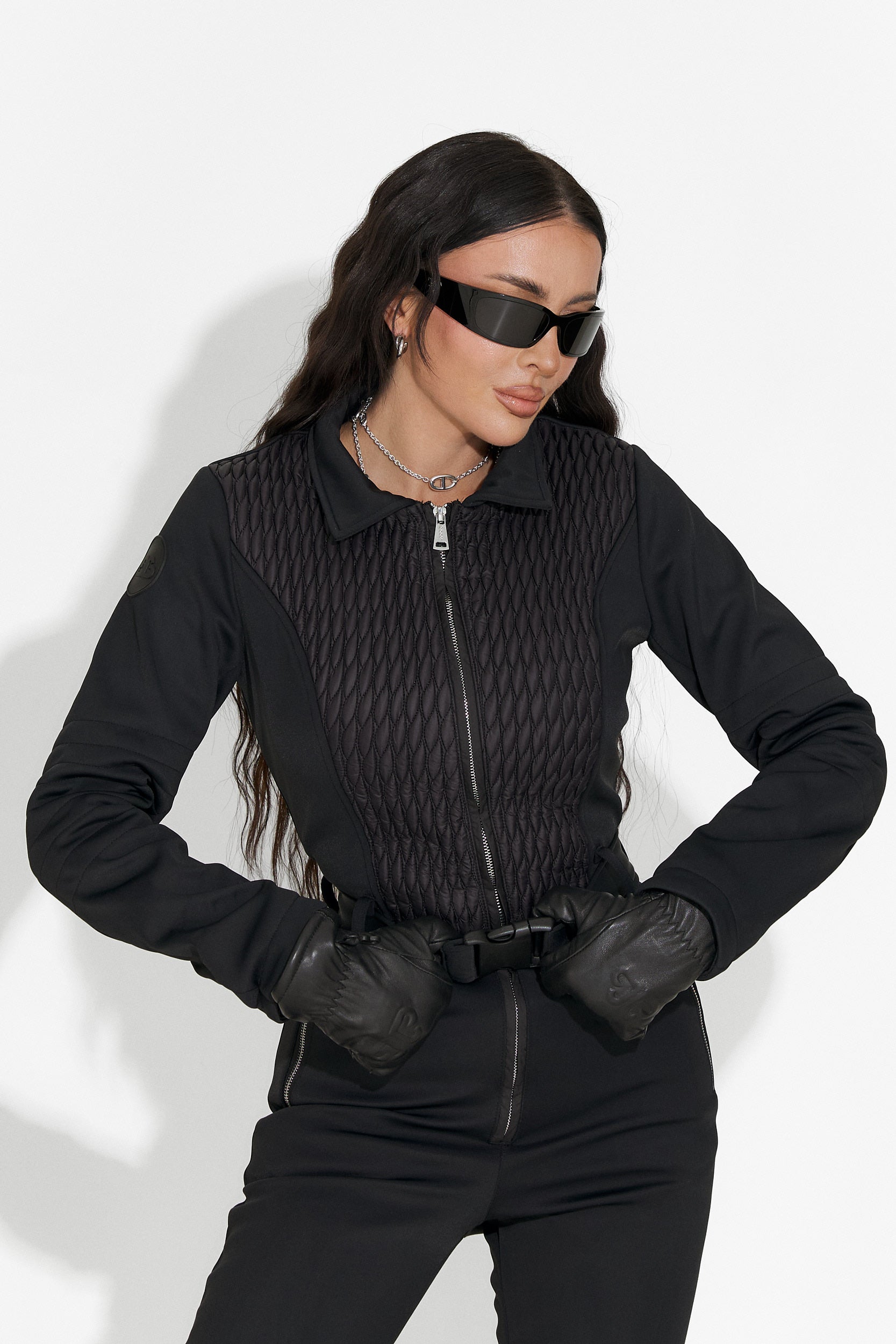 Черен ежедневен ски гащеризон Jorena Bogas